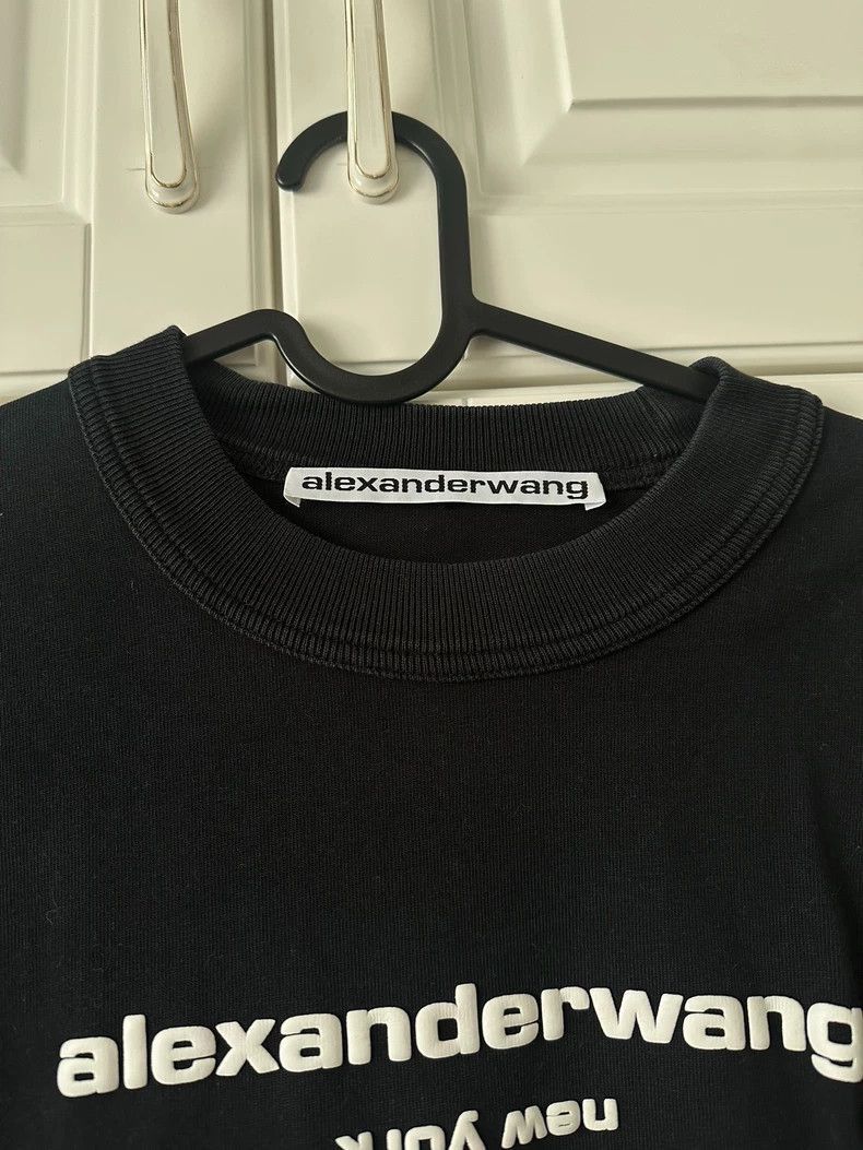 Alexander Wang Alexander Wang Logo Short Sleeve T-Shirt- Size M / US 6-8 / IT 42-44 - 2 Thumbnail