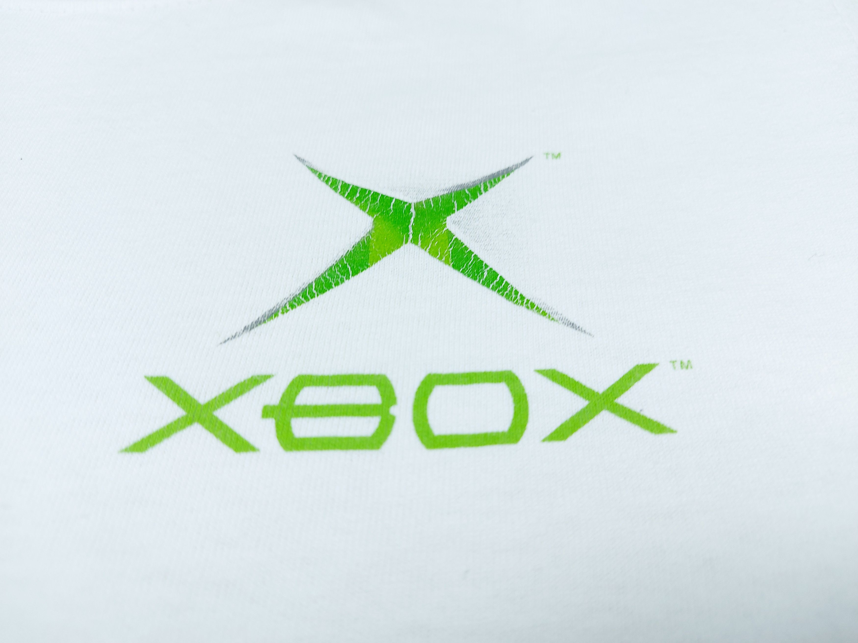 Microsoft × Vintage Vintage 2001 Microsoft Original Xbox Video Game Logo TEE Size US S / EU 44-46 / 1 - 2 Thumbnail
