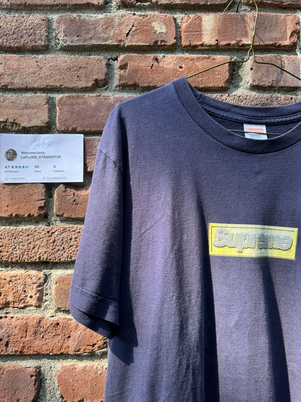 Supreme Bling Box Logo Tee FINAL PRICE DROP!! Size US L / EU 52-54 / 3 - 2 Thumbnail