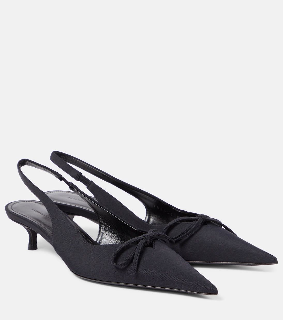 Knife slingback pump heel sandals 40mm