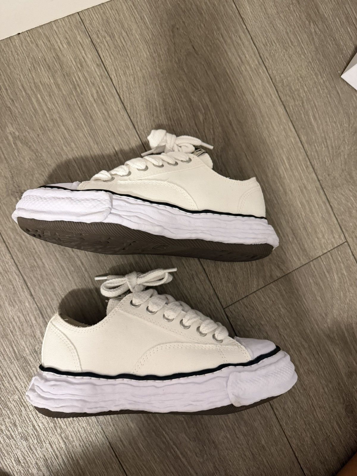 Maison Margiela Maison Mihara Yashuiro “Peterson 23 OG Sole Canvas Low” Size US 7 / IT 37 - 2 Thumbnail