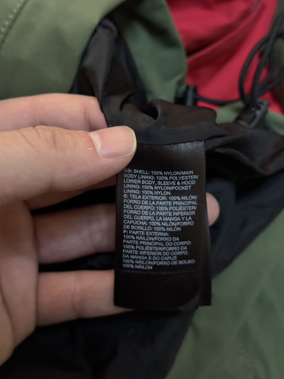 Supreme × The North Face Supreme tnf steep tech red green north face hooded jacket Size US L / EU 52-54 / 3 - 7 Thumbnail