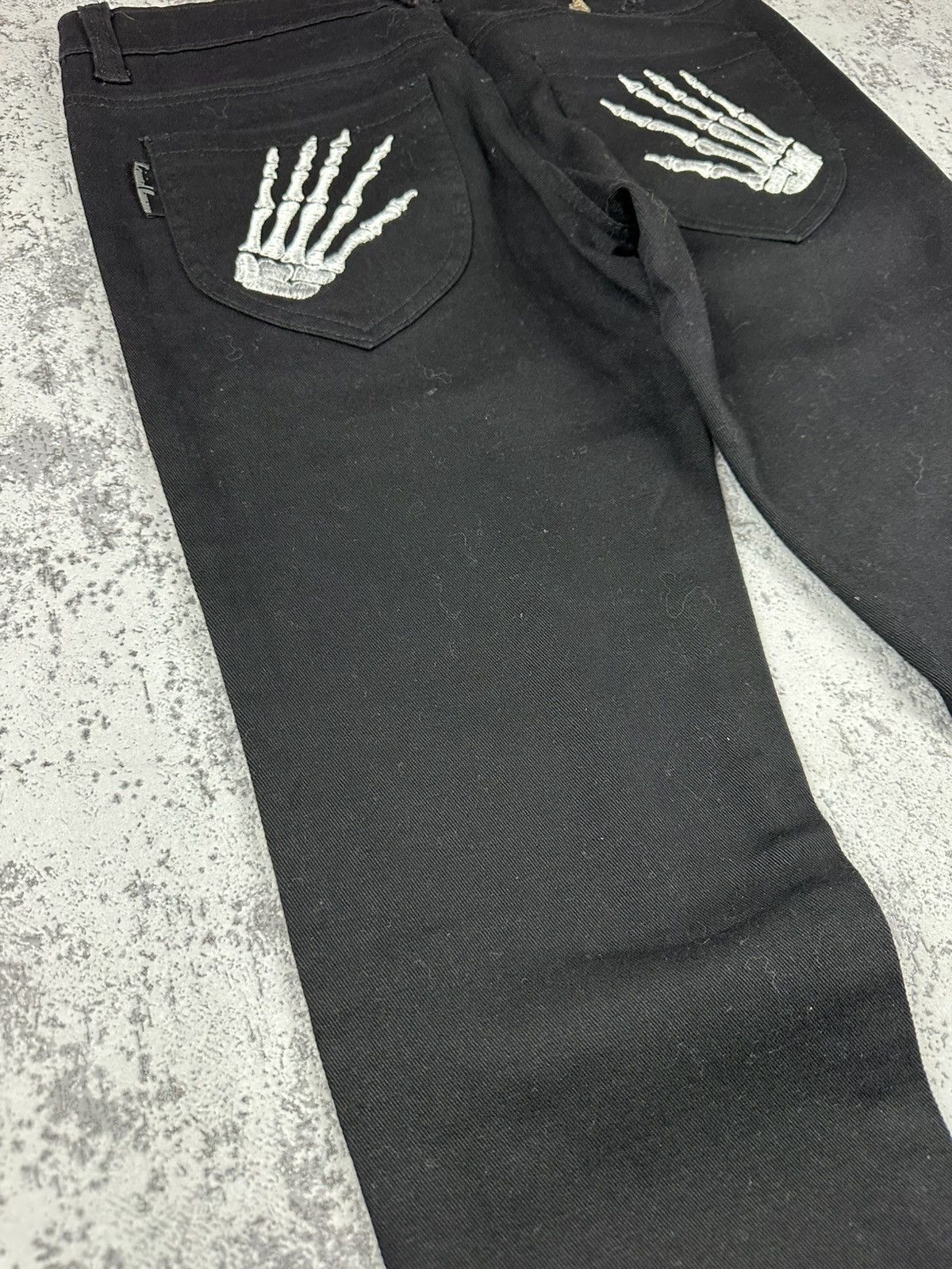 Criminal Damage Criminal Damage Skeleton Pocket Jeans Skull Logo Size US 30 / EU 46 - 8 Thumbnail