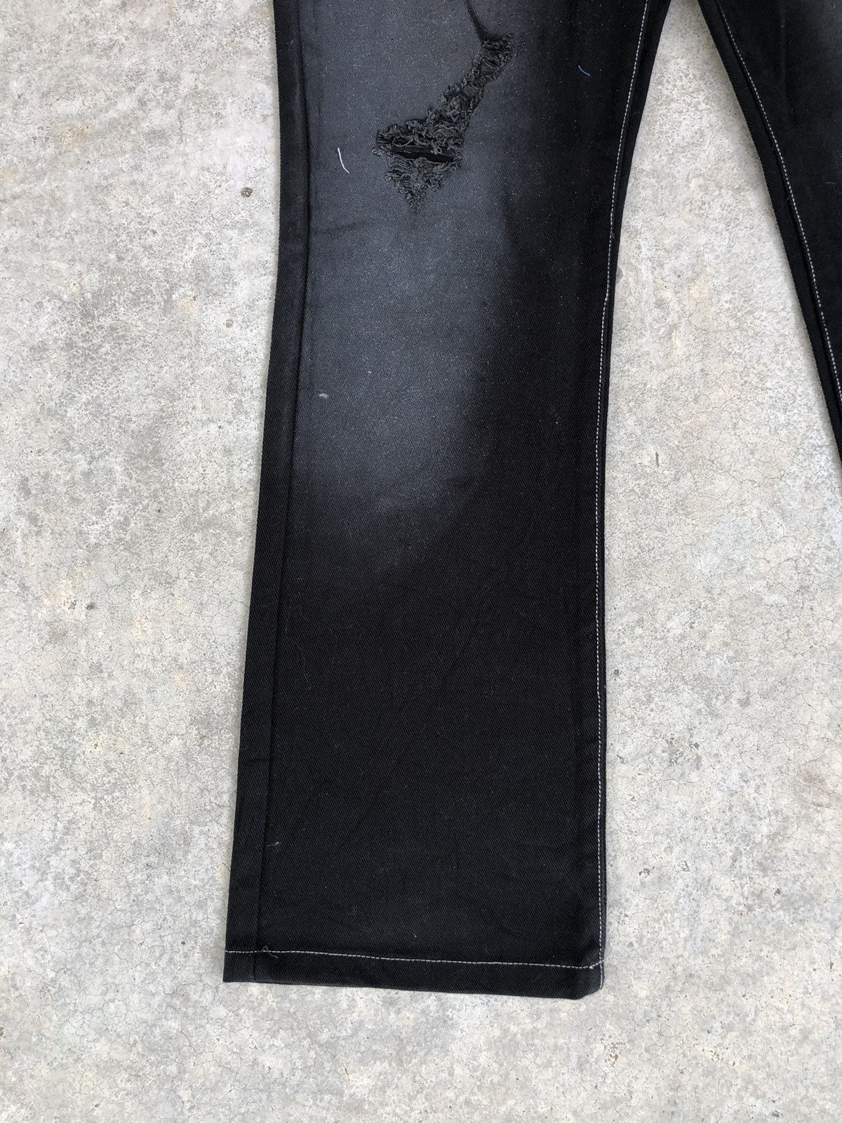 If Six Was Nine Japanese Evolution Flared Jeans Distressed Jeans Size US 32 / EU 48 - 6 Thumbnail
