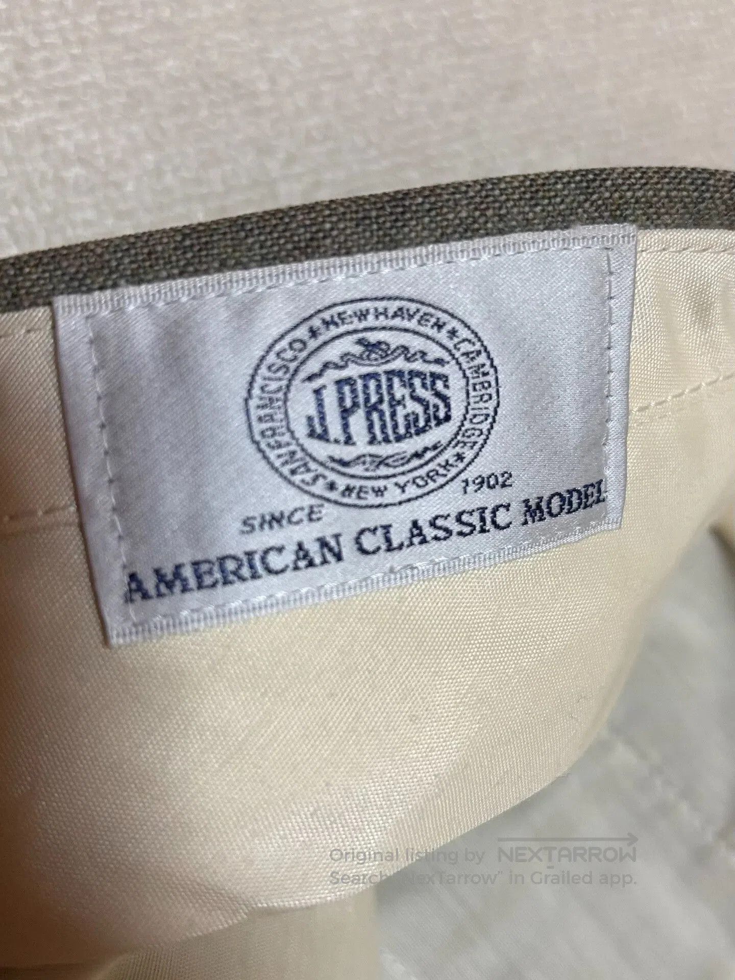 J. Press JPRESS Sage Green Wool Dress Pants. Size 28" / US 6 / IT 42 - 7 Thumbnail