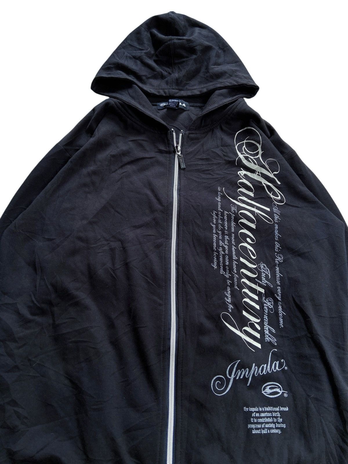 Isamu Katayama Backlash JAPANESE IMPALA POEM ZIP HOODIE Size US L / EU 52-54 / 3 - 2 Thumbnail