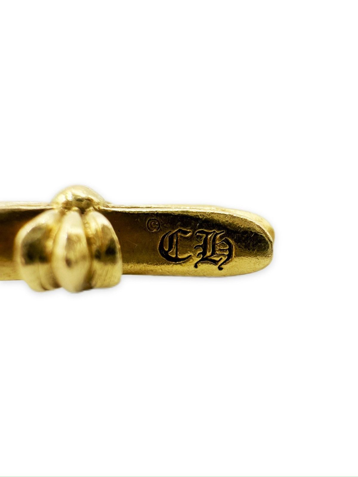 Chrome Hearts Chrome Hearts 22k Gold Baby Fat Cross Pendant Size ONE SIZE - 4 Thumbnail