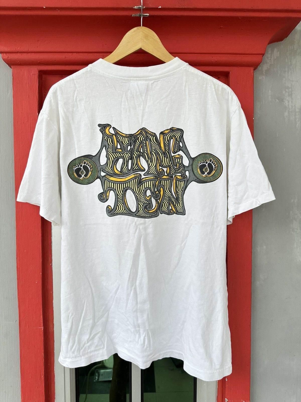 Hang Ten Vintage 90s Hang Ten Surfing Hawaii Tee Size US L / EU 52-54 / 3 - 1 Thumbnail