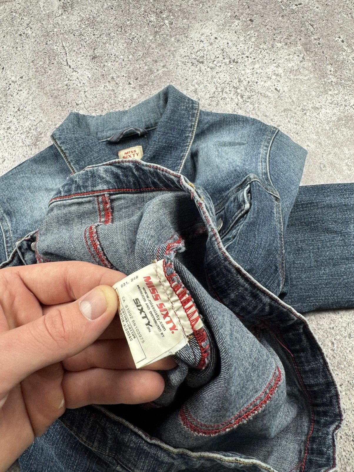 Miss Sixty Vintage Y2K Miss Sixty Denim Jacket Streetwear 90s Style Size S / US 4 / IT 40 - 6 Thumbnail