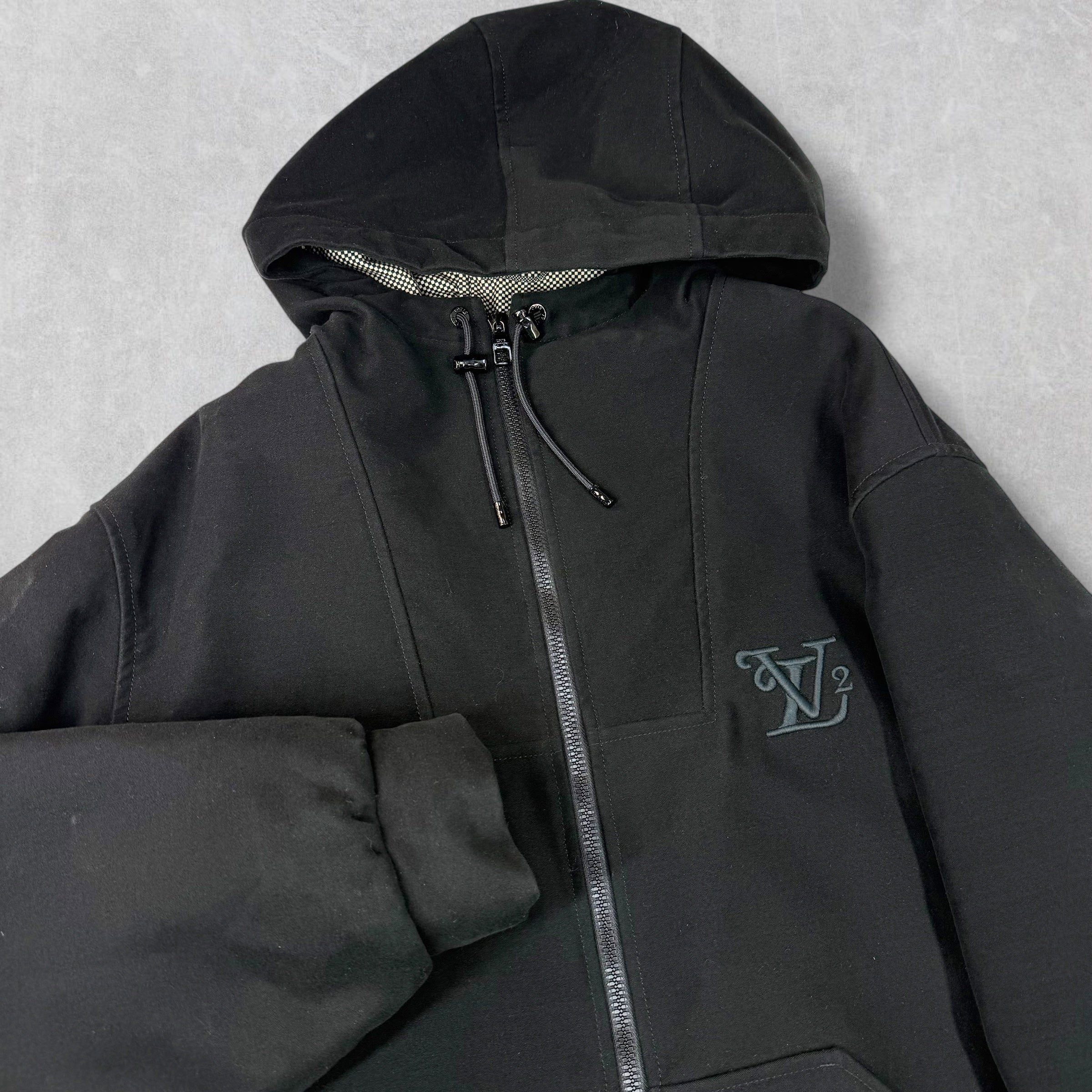 Louis Vuitton Louis Vuitton x Nigo Embroidered Padded Moleskine Parka 48 ( Size US M / EU 48-50 / 2 - 3 Thumbnail