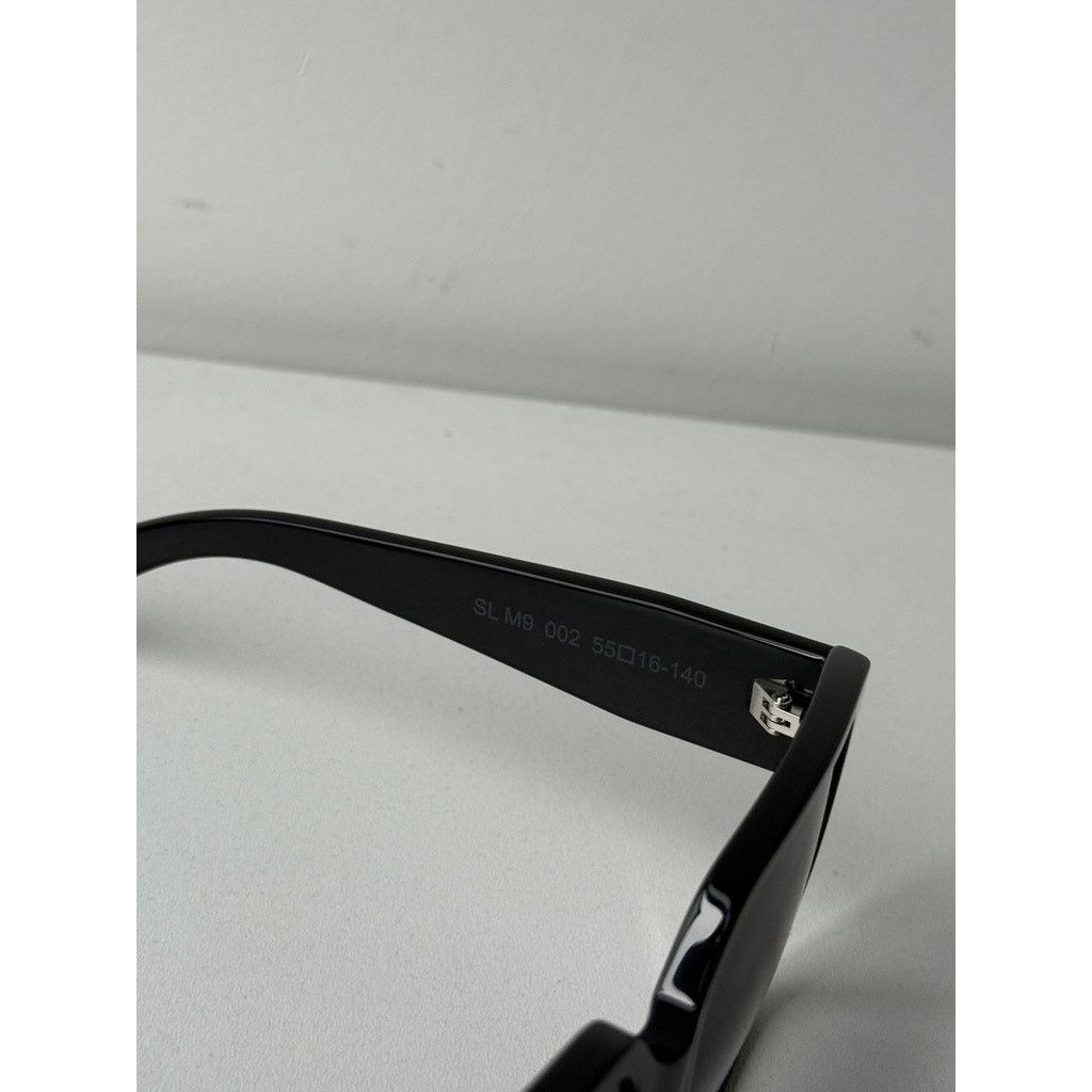 Saint Laurent Paris NEW Saint Laurent SL M9/F Black Square Oversized Sunglasses Size ONE SIZE - 6 Thumbnail