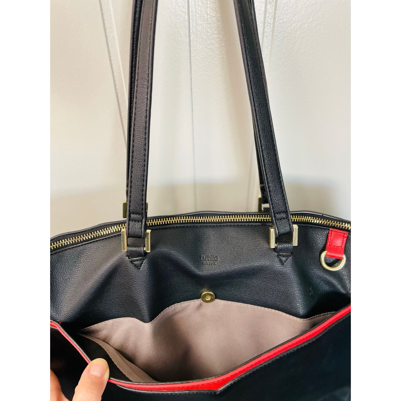 Other Tutilo New York Vegan Leather Laptop Purse Tote Size ONE SIZE - 10 Thumbnail