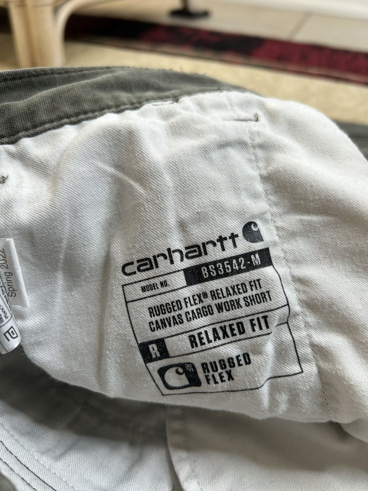 Carhartt Carhartt Olive Cargo Shorts Size US 34 / EU 50 - 9 Thumbnail