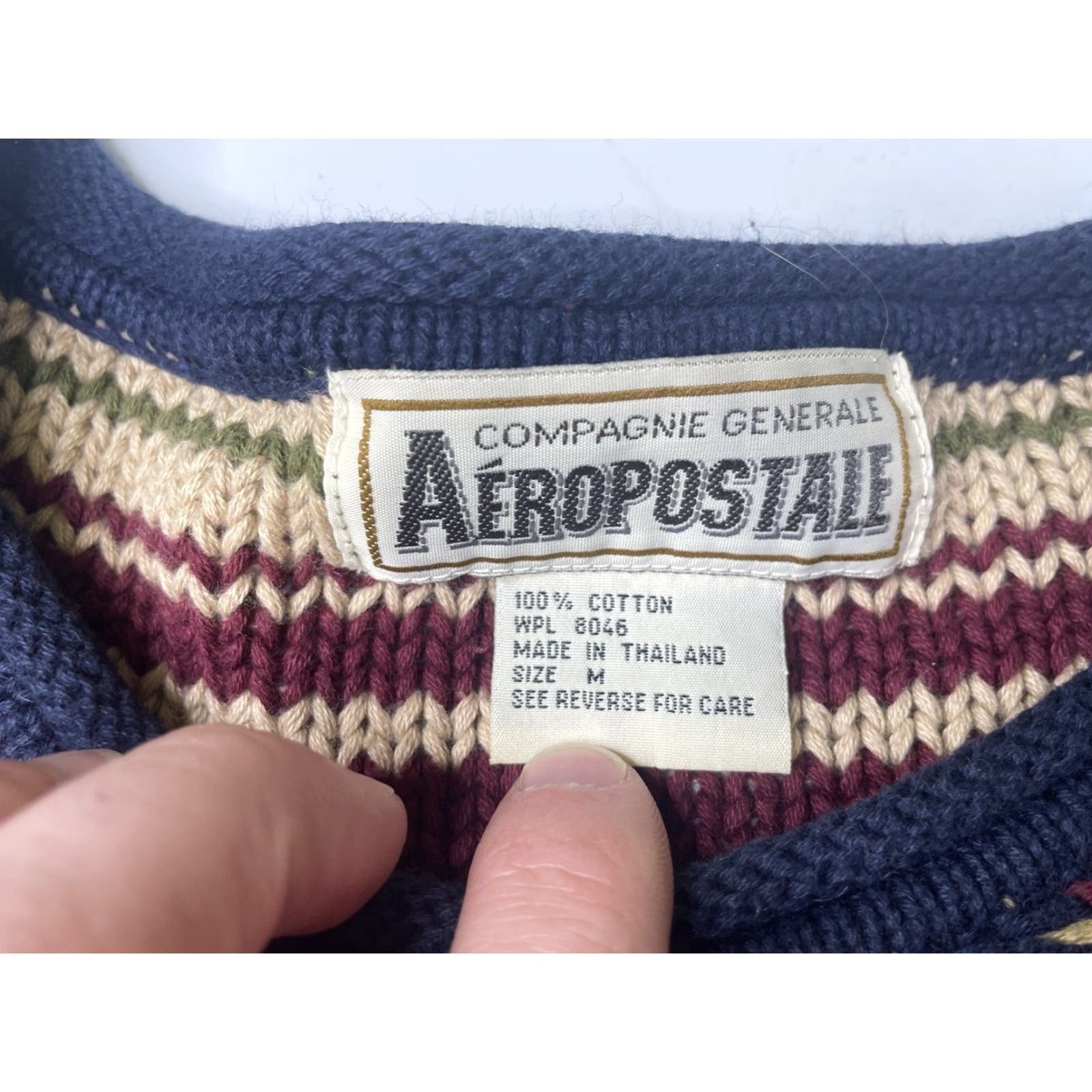 Aeropostale VINTAGE Aeropostale Sweater Shirt? Size US M / EU 48-50 / 2 - 2 Thumbnail