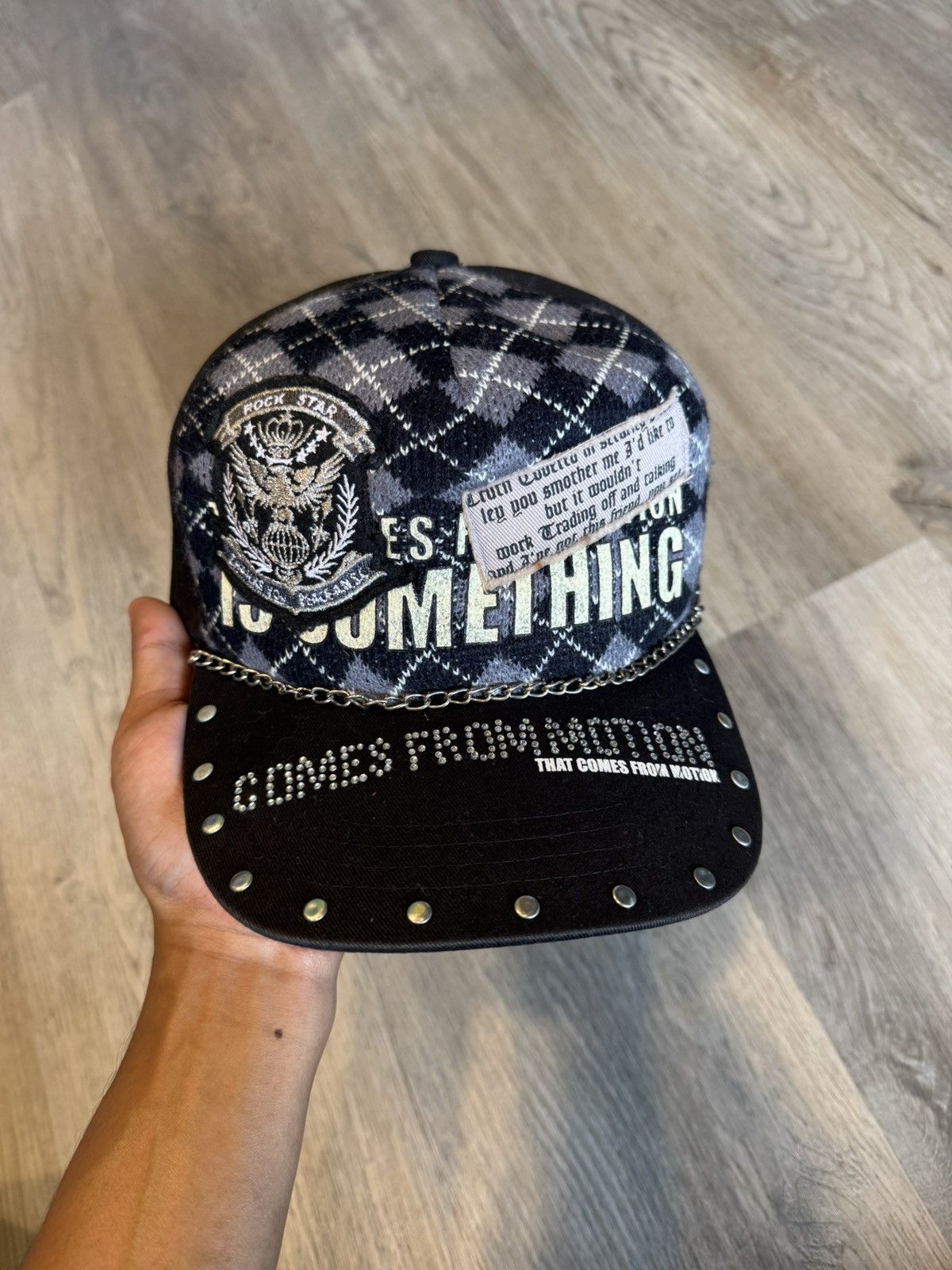 14th Addiction THAT COMES FROM MOTION CHAIN & DIAMOND HAT Size ONE SIZE - 1 Thumbnail