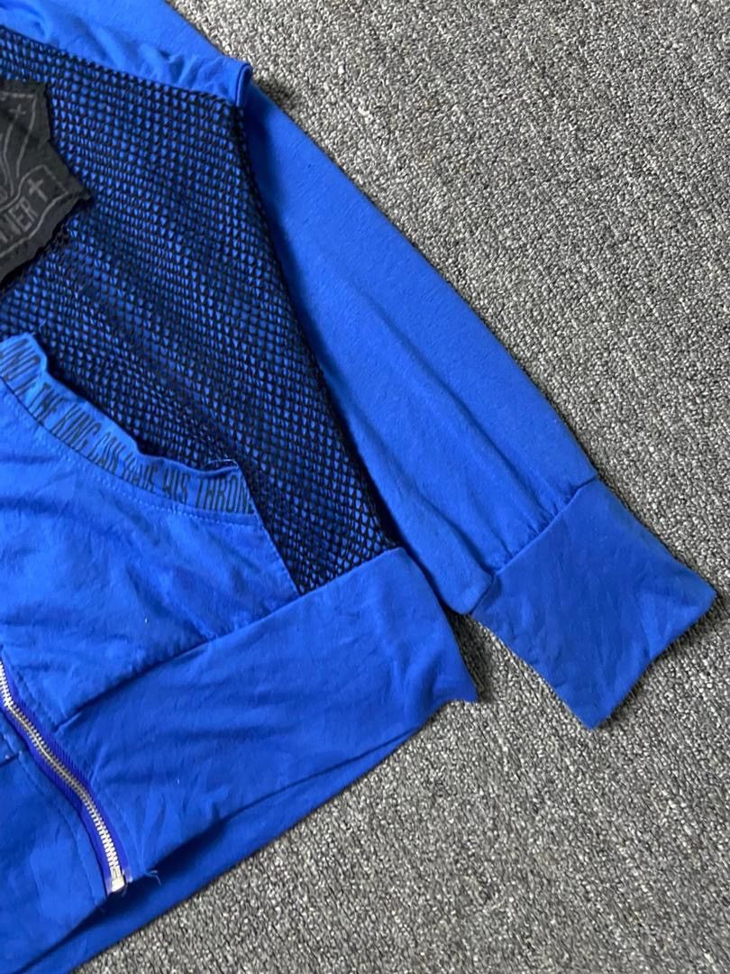 Japanese Brand Rich Or Die Brand Mesh Overlay Light Jacket (196) Size US S / EU 44-46 / 1 - 8 Thumbnail