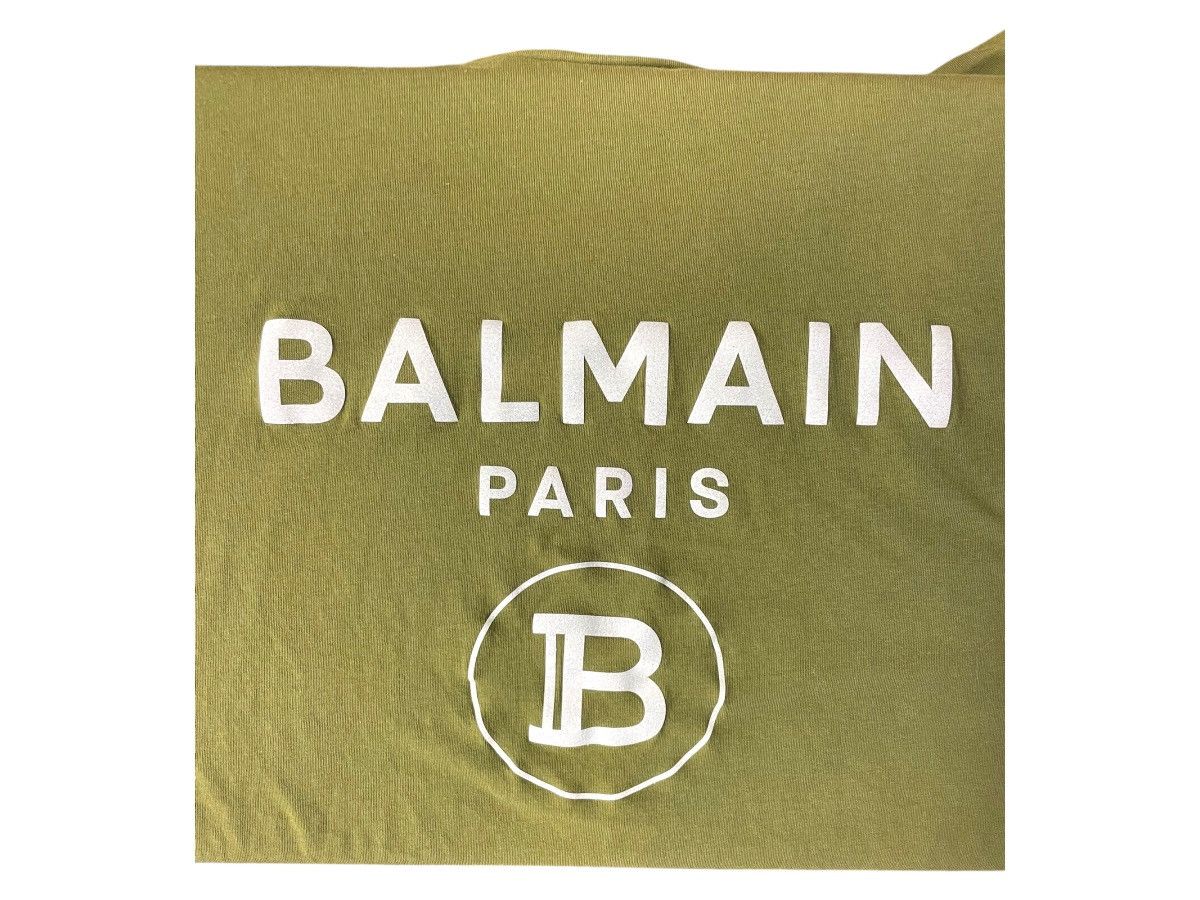 Balmain Balmain printed logo tahirt Size S / US 4 / IT 40 - 4 Thumbnail