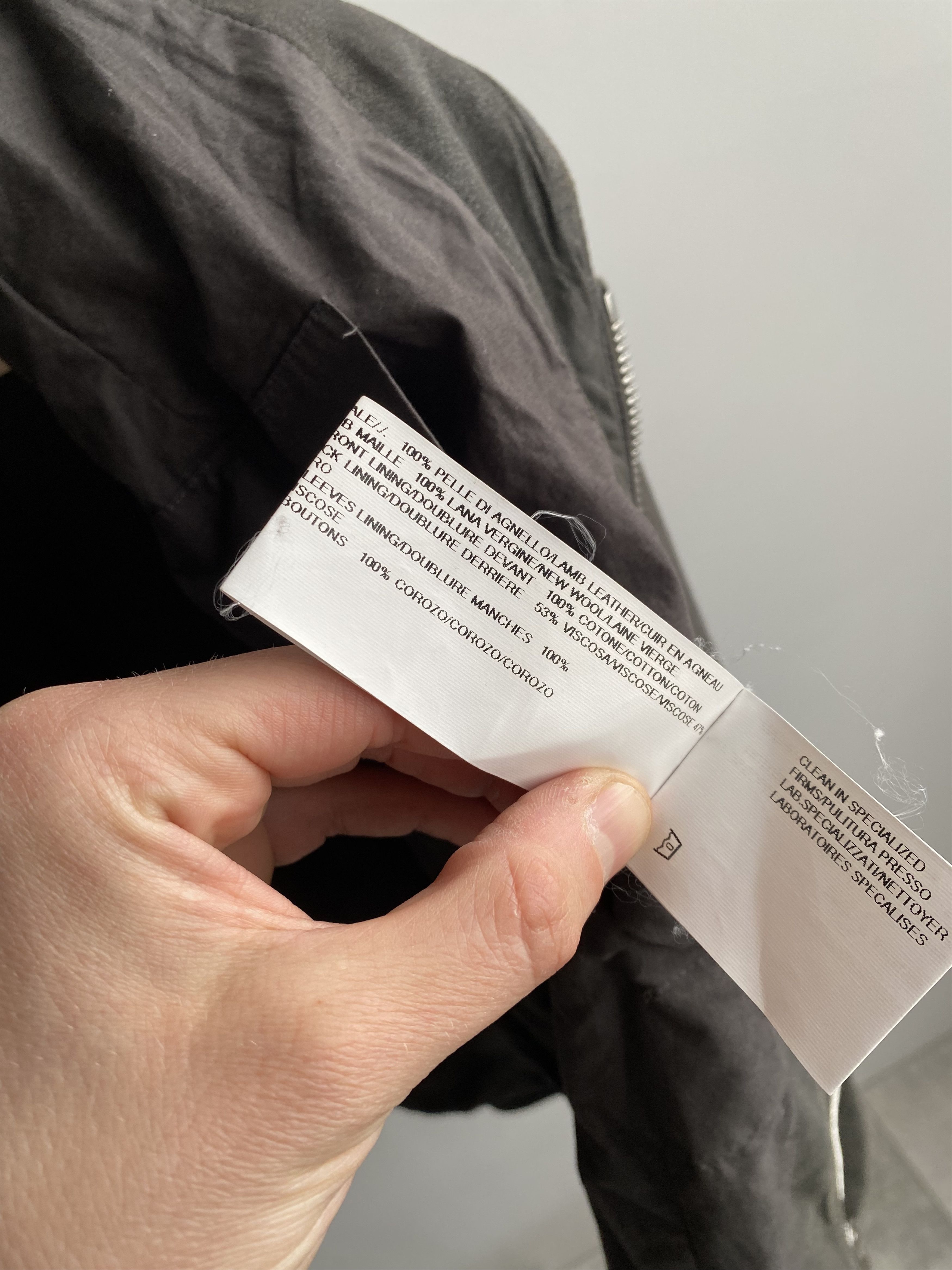 Rick Owens Rick Owens Princess Shawl-Collar Leather DRKSHDW UK10 / US8 Size L / US 10 / IT 46 - 13 Thumbnail