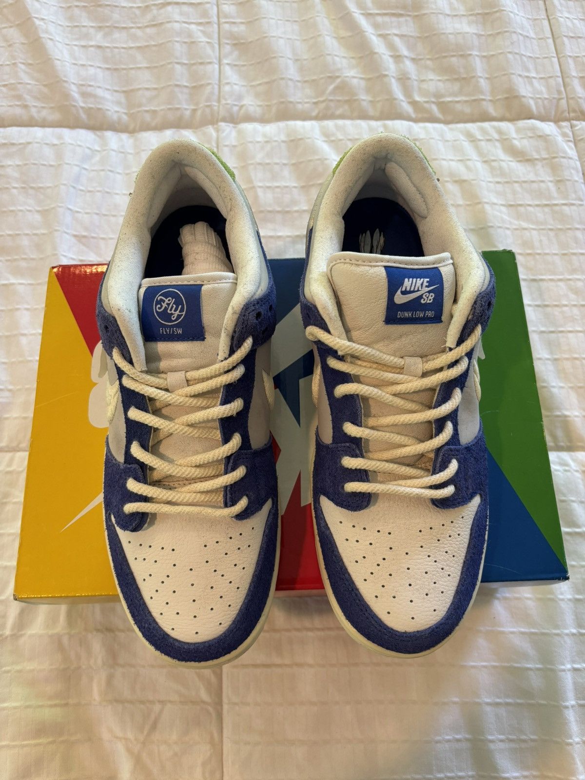 Nike SB Fly Streetwear x Nike SB Dunk Low Pro Size US 10.5 / EU 43-44 - 3 Thumbnail