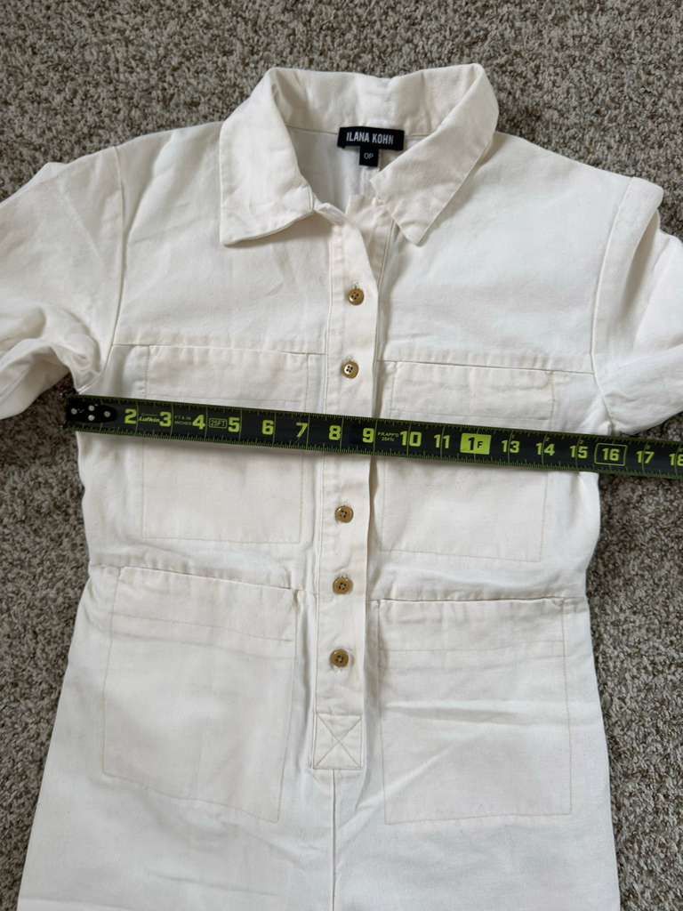 Ilana Kohn Ilana Kohn Tia Coverall in Toast - Size 0P Size 25" / US 0 / IT 36 - 6 Thumbnail