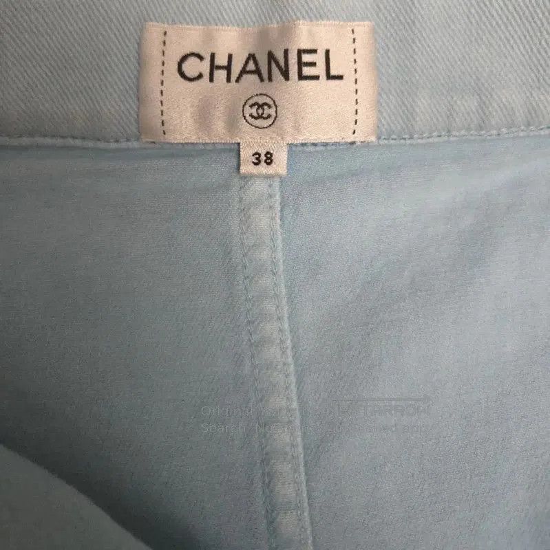 Chanel Chanel Blue Denim Skirt for Women . Size 28" / US 6 / IT 42 - 3 Thumbnail