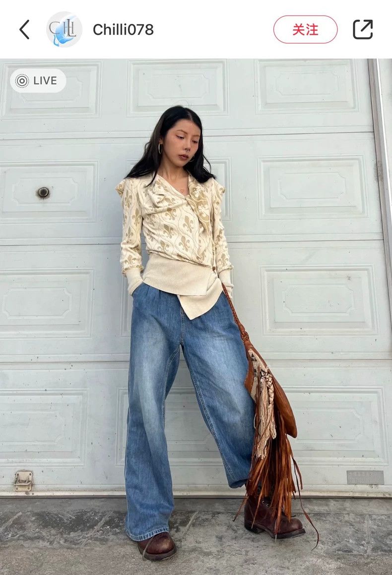 Vivienne Westwood Vivienne Westwood Beige Saturn embroidered knit witch long Size M / US 6-8 / IT 42-44 - 5 Thumbnail