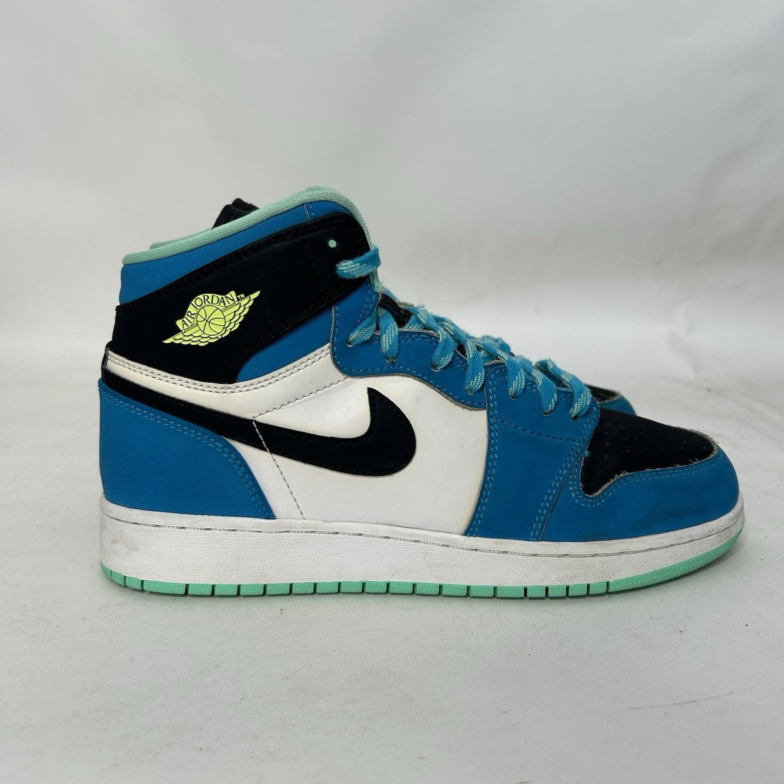 Jordan Brand Nike Air Jordan 1 Retro High OG “Blue Lagoon” Size US 8.5 / IT 38.5 - 4 Thumbnail