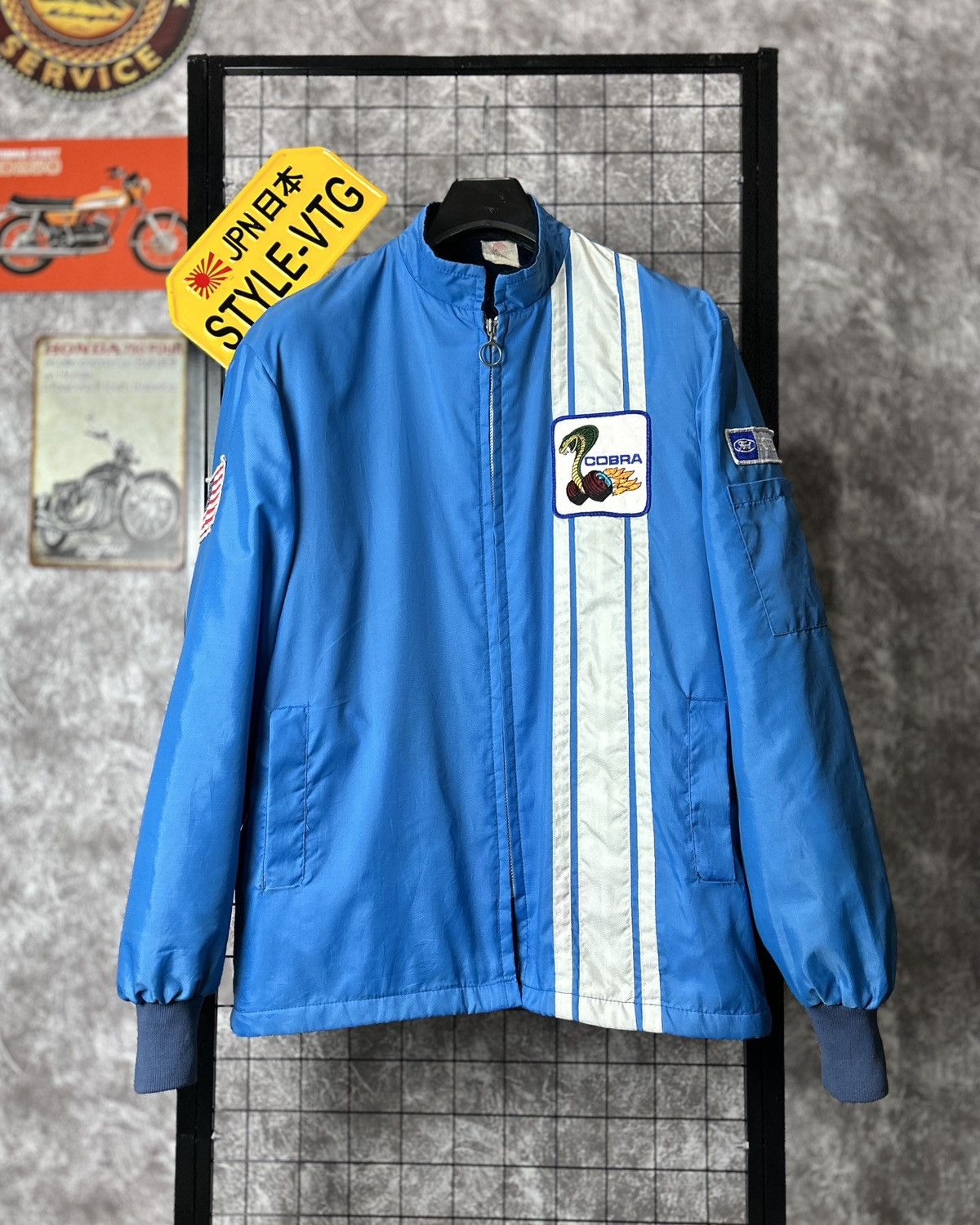 Ford Ford Cobra USA 70s 80s vintage racing the great lakes jacket Size US L / EU 52-54 / 3 - 1 Thumbnail