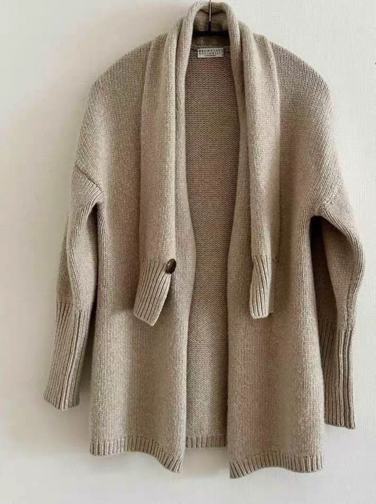 Brunello Cucinelli Brunello Cucinelli Cashmere Knit Coat Size US XS / EU 42 / 0 - 1 Thumbnail