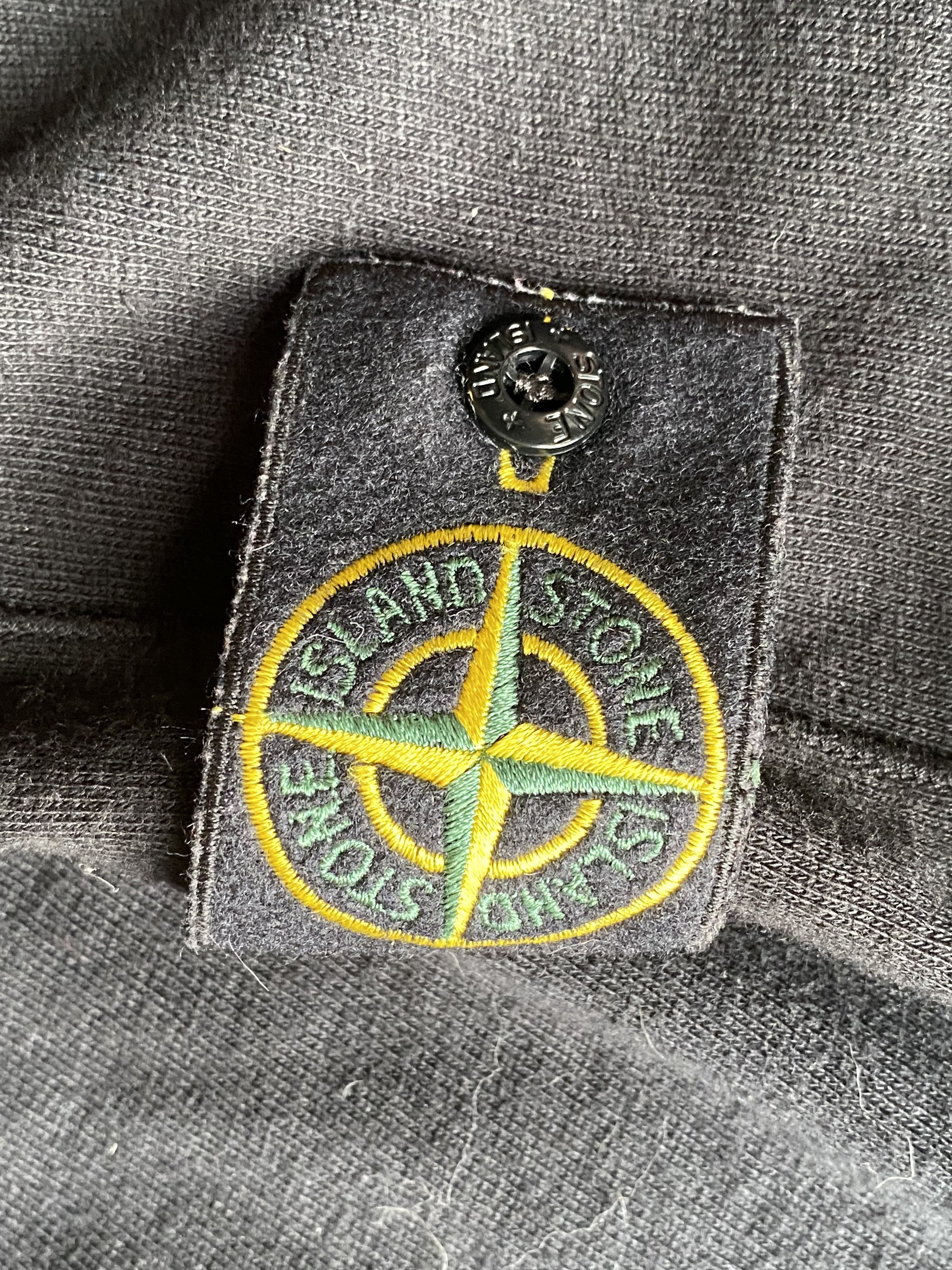 Stone Island STONE ISLAND Snap-button Hoodie Size US XL / EU 56 / 4 - 9 Thumbnail