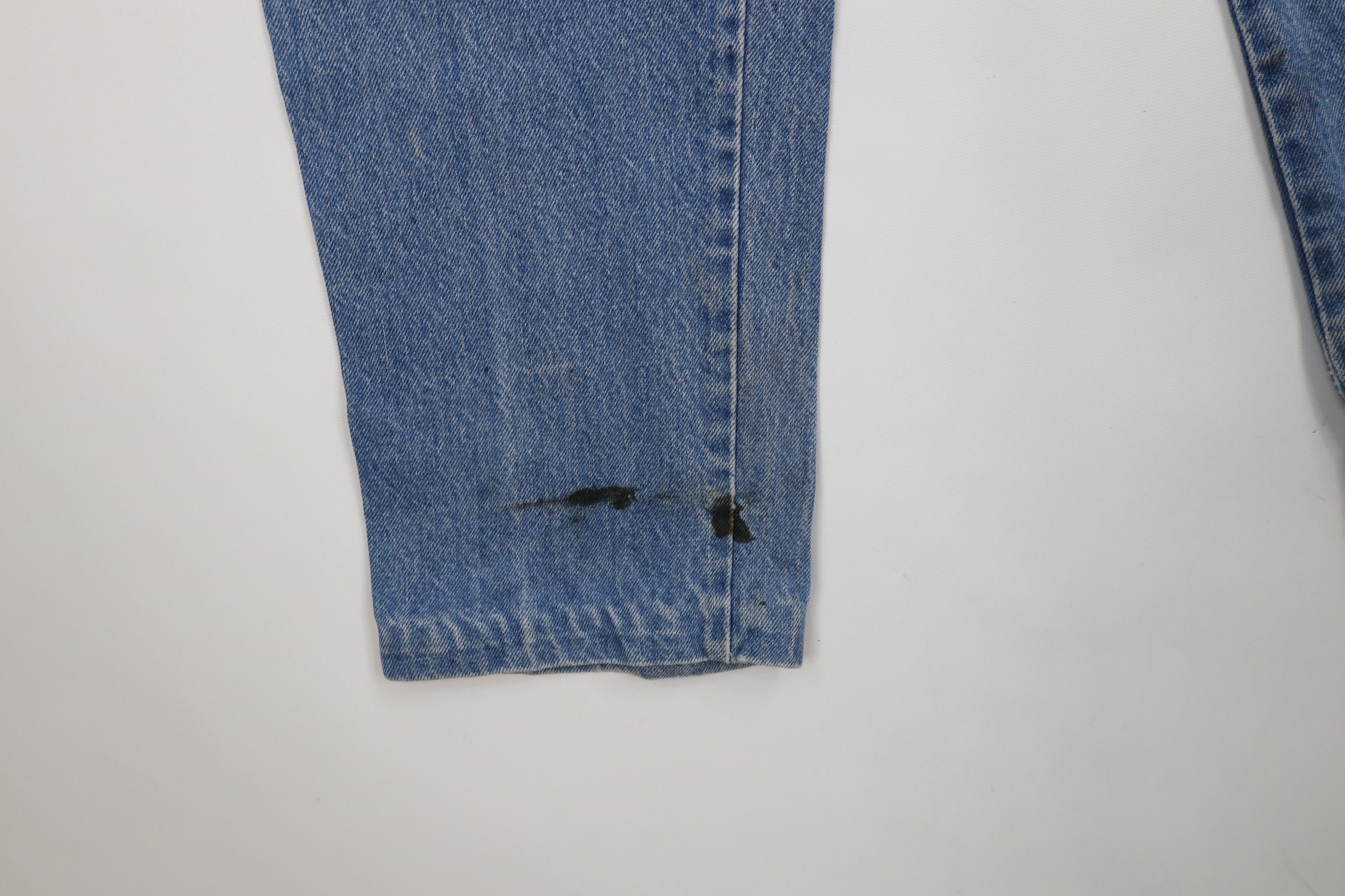 Calvin Klein × Vintage Vintage 90s Calvin Klein Tapered Leg Denim Jeans Blue USA Size US 32 / EU 48 - 5 Thumbnail