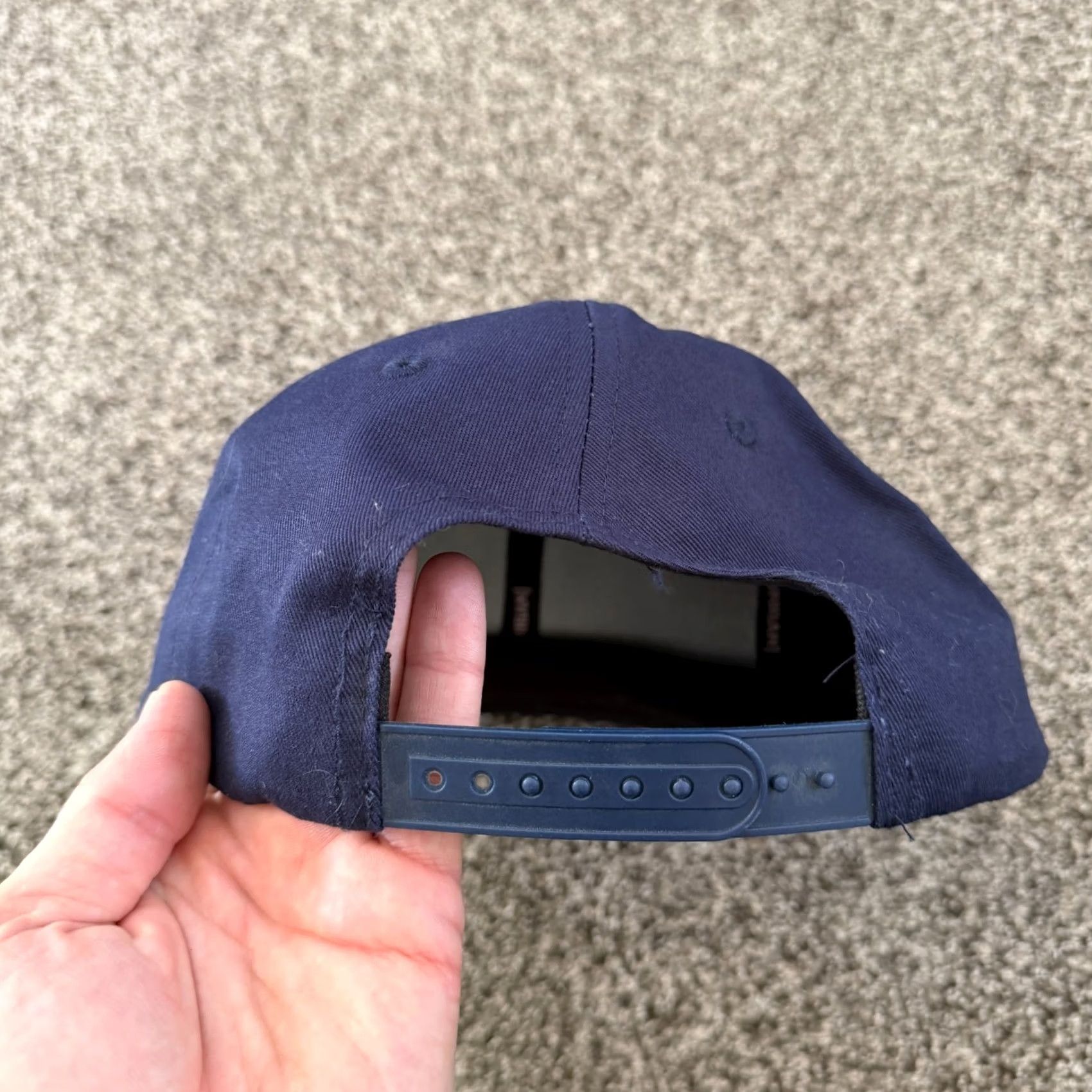 Vintage Hoonigan Snapback Hat Sensor Bar Ken Block Adjustable Cap Blue Racing Mens One Size Baseball Cap Size ONE SIZE - 3 Thumbnail