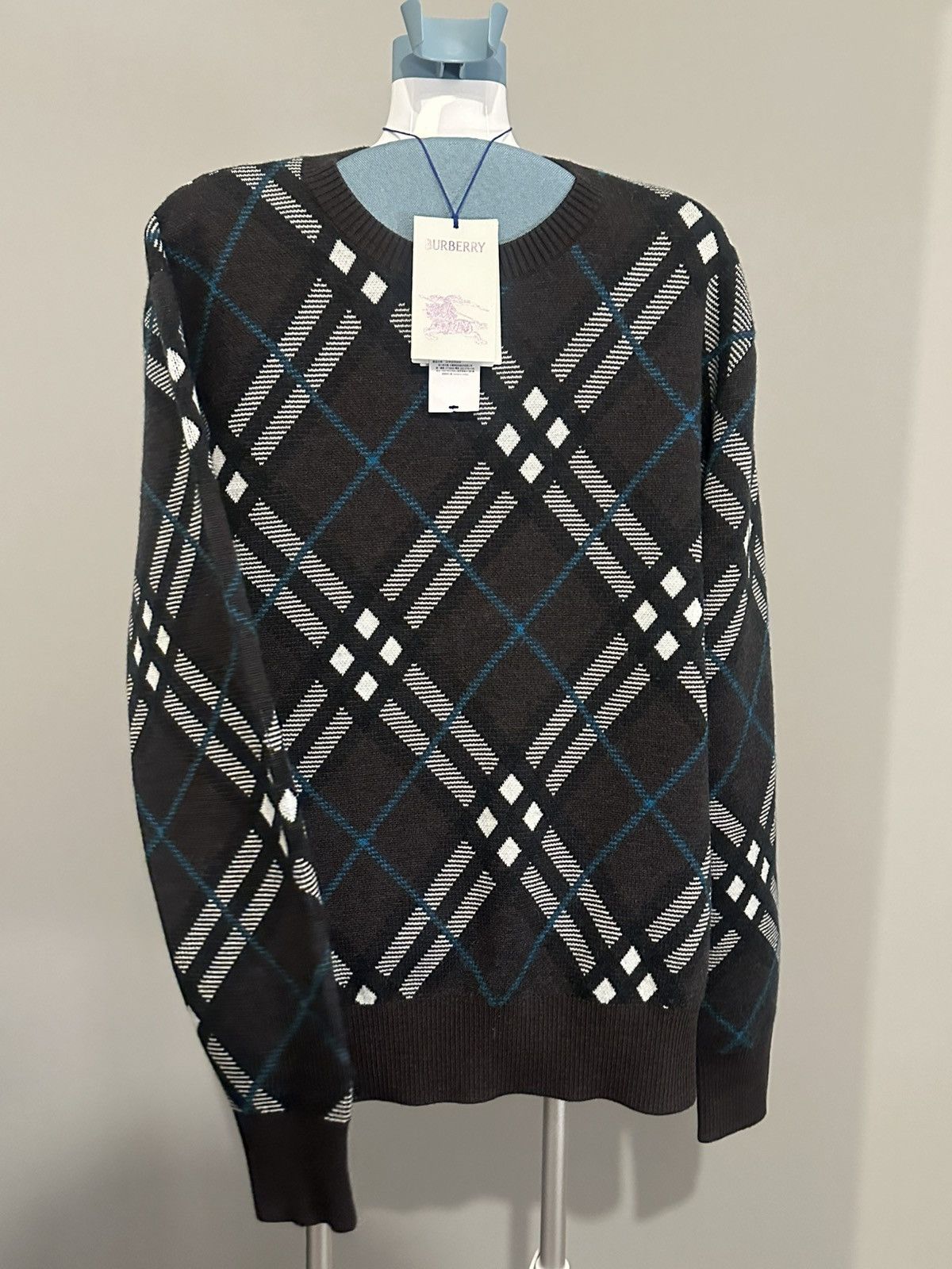 Burberry Burberry Knit Jumper Size US L / EU 52-54 / 3 - 2 Thumbnail