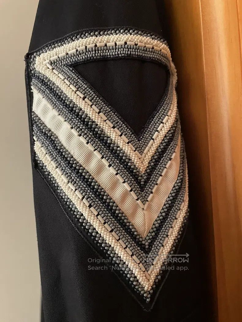 Valentino Valentino Beaded black jacket and trench coat Size US S / EU 44-46 / 1 - 5 Thumbnail