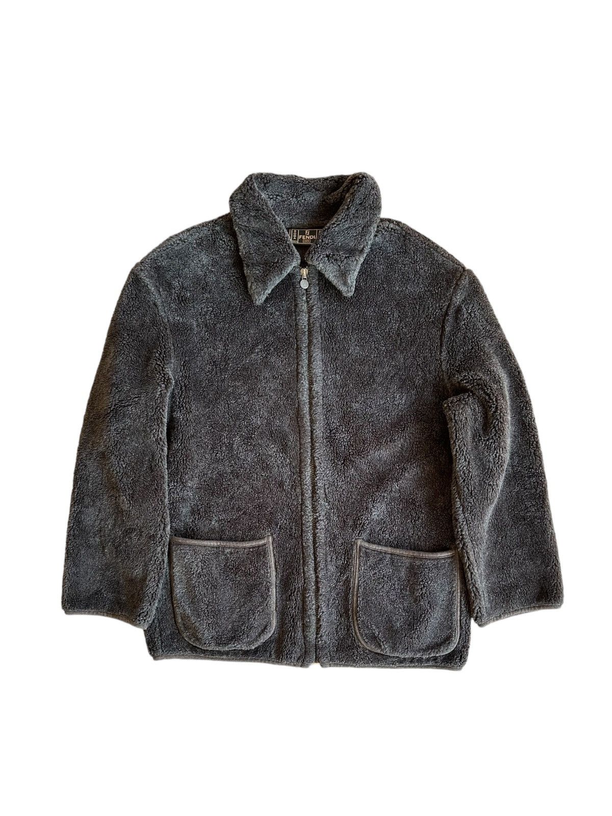 Fendi Fendi fleece Italy Size US M / EU 48-50 / 2 - 2 Thumbnail