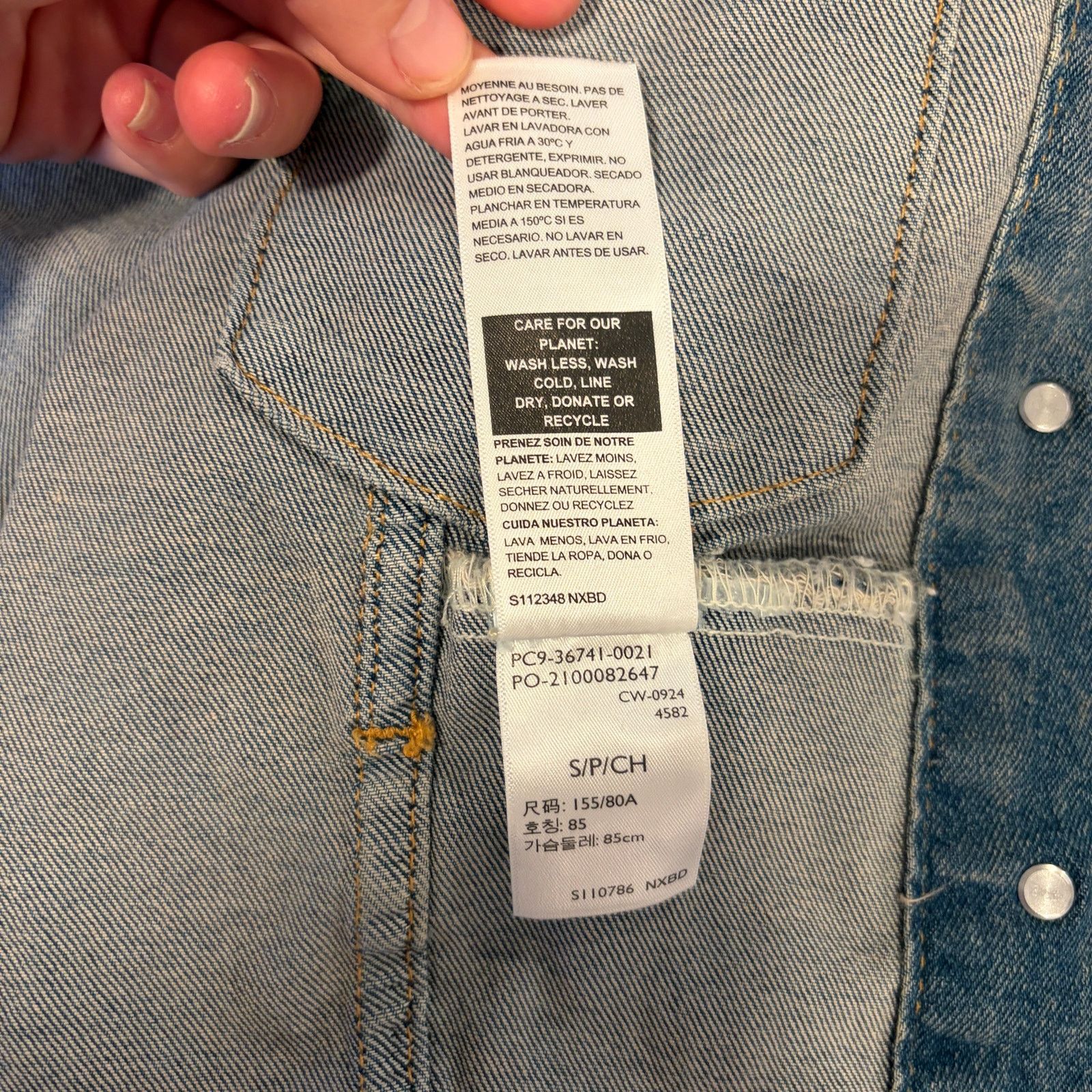 Levi's Levi Strauss Signature Denim Trucker Jacket Blue Womens S Size S / US 4 / IT 40 - 6 Thumbnail