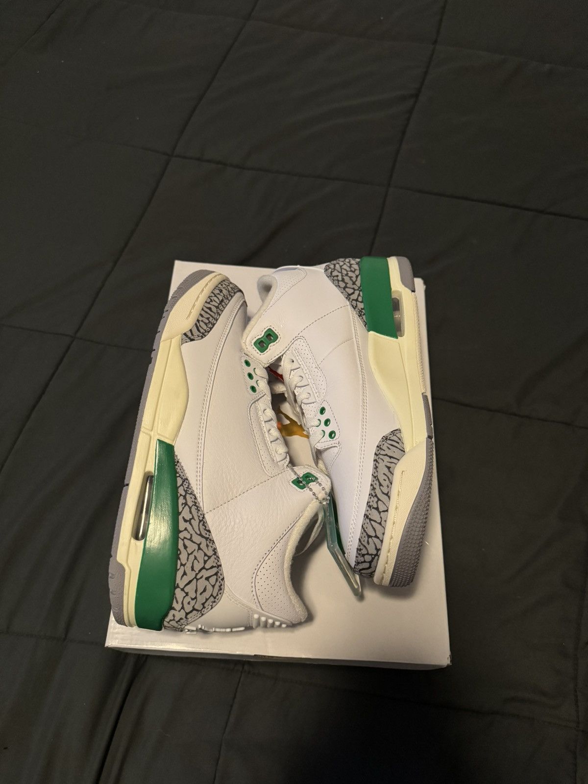 Jordan Brand Jordan 3 “Lucky Green” Size US 7.5 / EU 40-41 - 7 Thumbnail