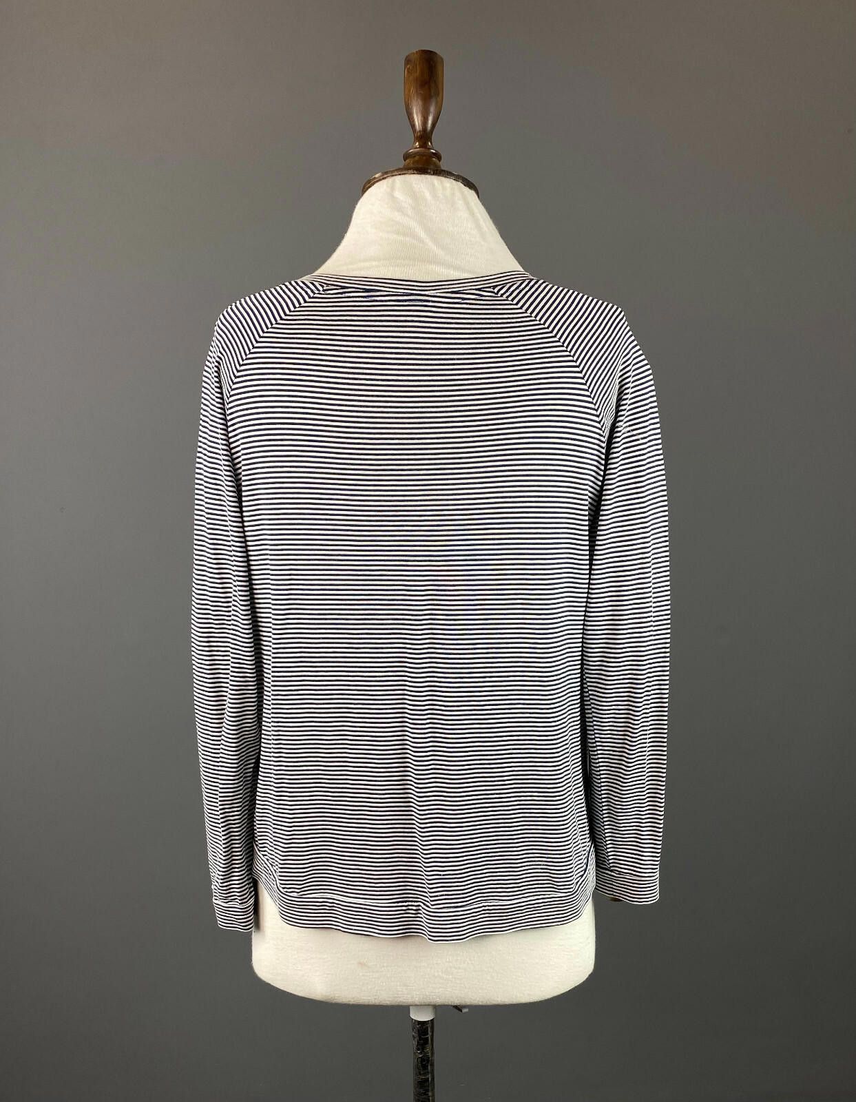 Paul & Shark Ladies Paul & Shark Silkcot Stripe Long Sleeve Sweater Size M / US 6-8 / IT 42-44 - 6 Thumbnail
