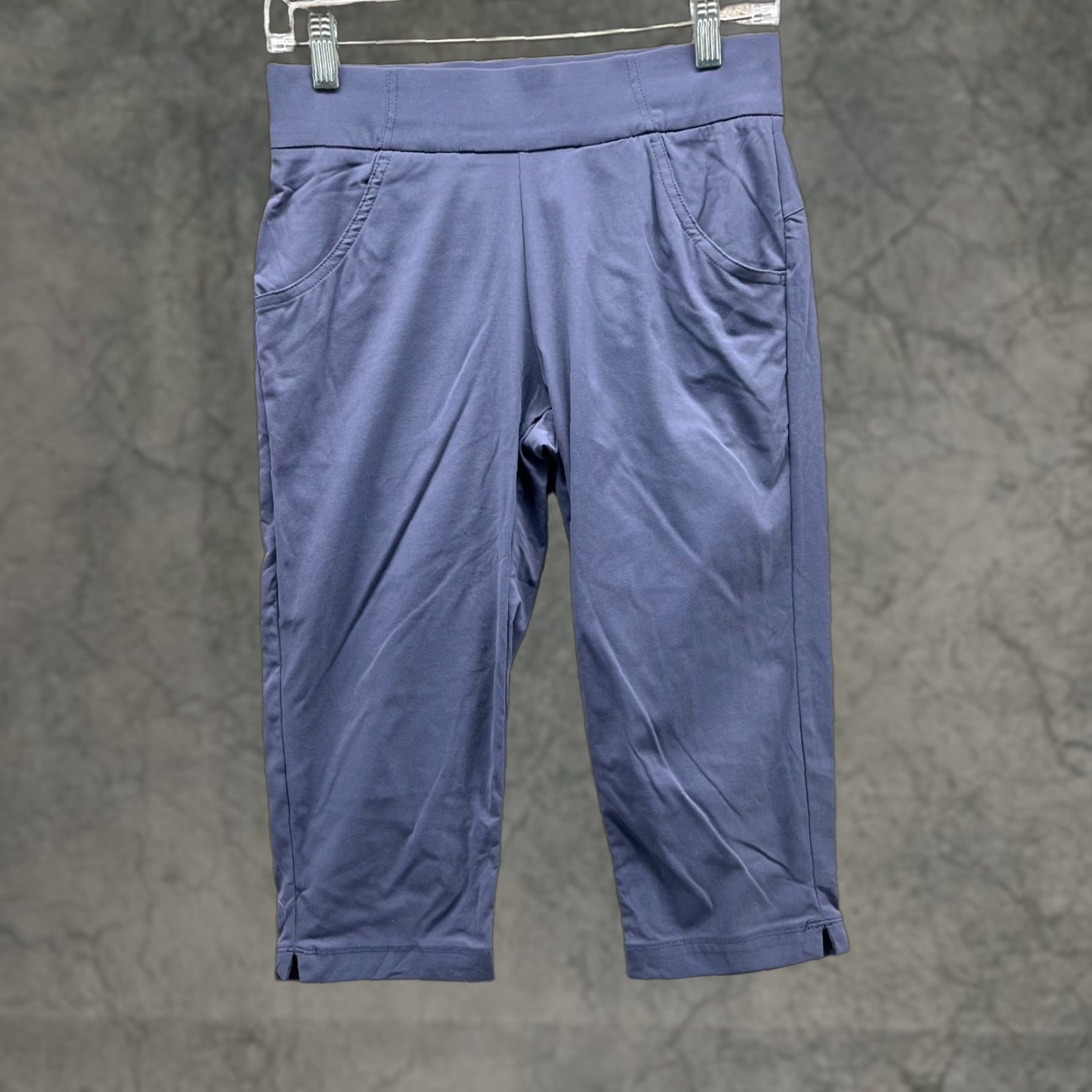 Vintage Columbia Capri Pants Women Small Blue Omni-Shield Stretch Casual Water Repellent Size 28" / US 6 / IT 42 - 1 Thumbnail