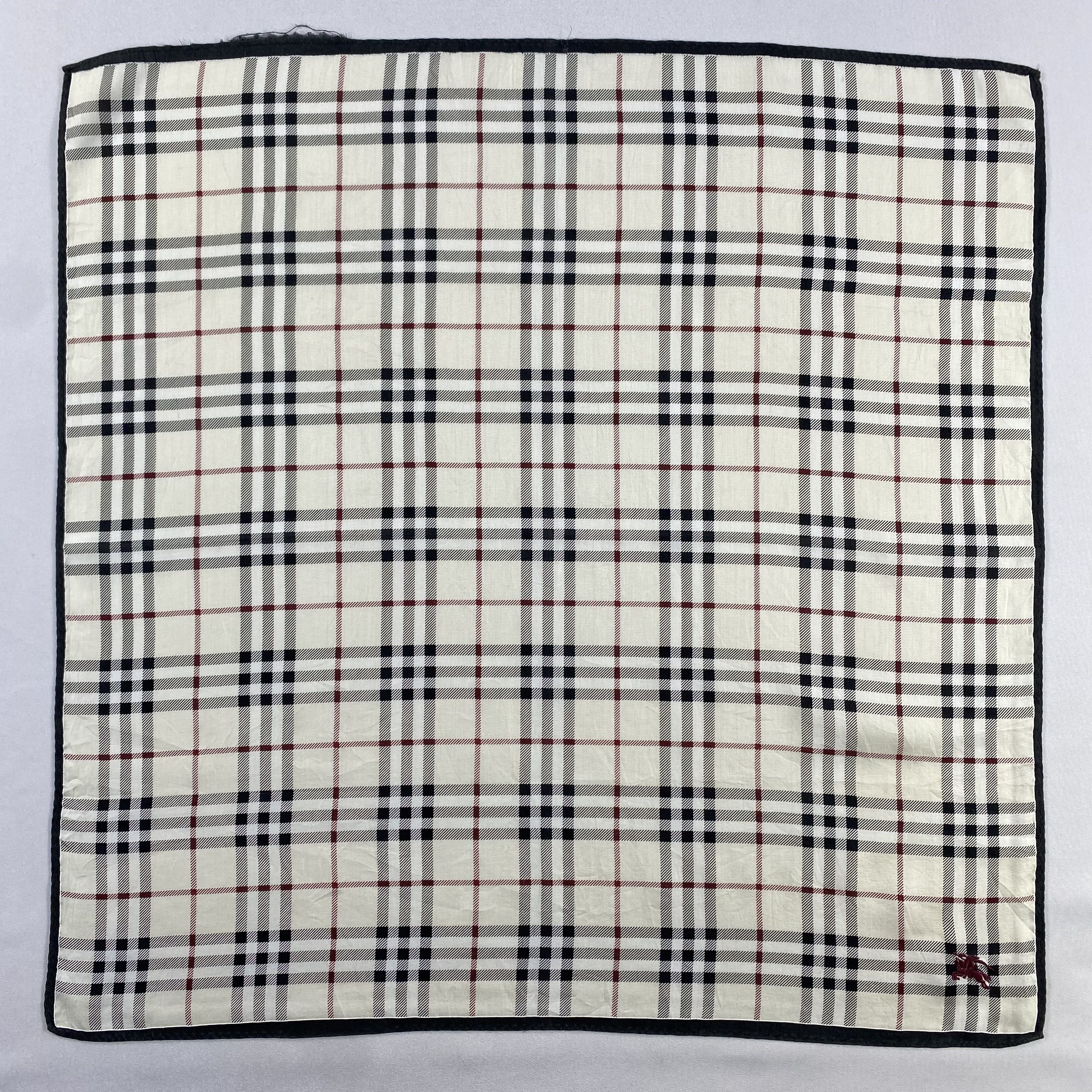 Burberry × Vintage Burberry Handkerchief / Neckerchief / Bandana-P1912 Size ONE SIZE - 1 Thumbnail
