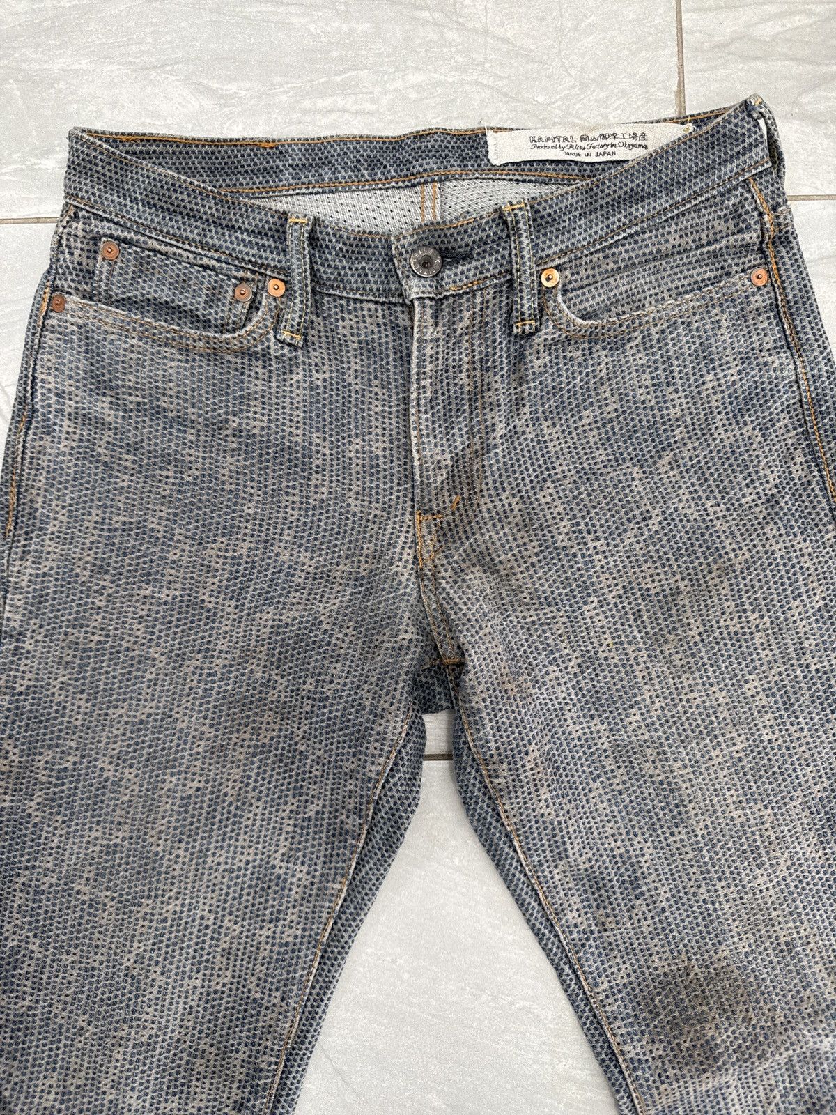 Kapital Kapital century denim 5p monkey cisco no. Size US 30 / EU 46 - 2 Thumbnail