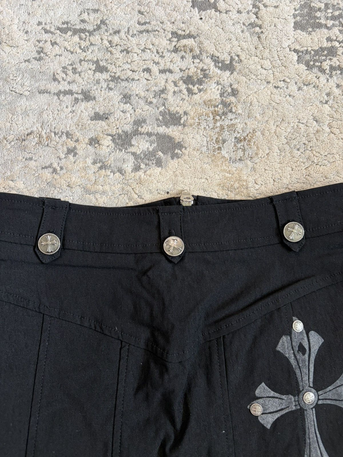 Japanese Brand Ozz On - Corset Lace Up Cross Skirt Size 26" / US 2 / IT 38 - 8 Thumbnail