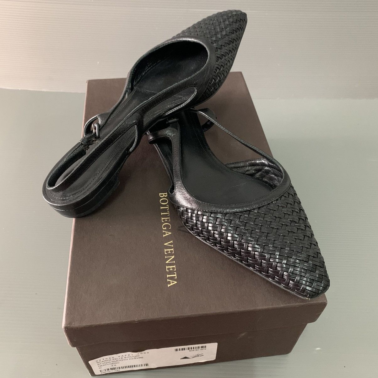 Bottega Veneta Bottega Veneta Leather Sandals Limited Shoes Size US 6 / IT 36 - 1 Thumbnail
