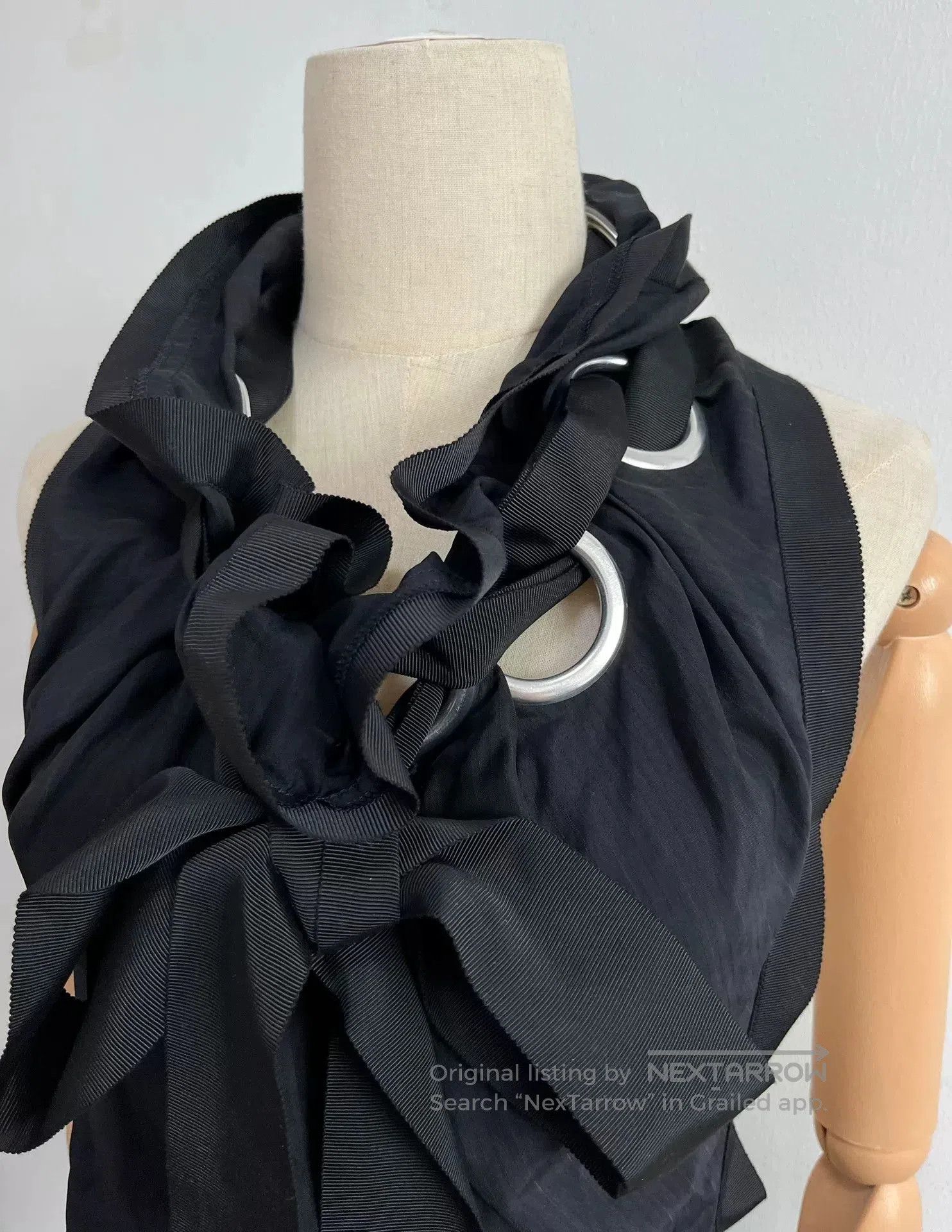 Yohji Yamamoto Yohji Yamamoto Metal Ring Top. Size M / US 6-8 / IT 42-44 - 4 Thumbnail