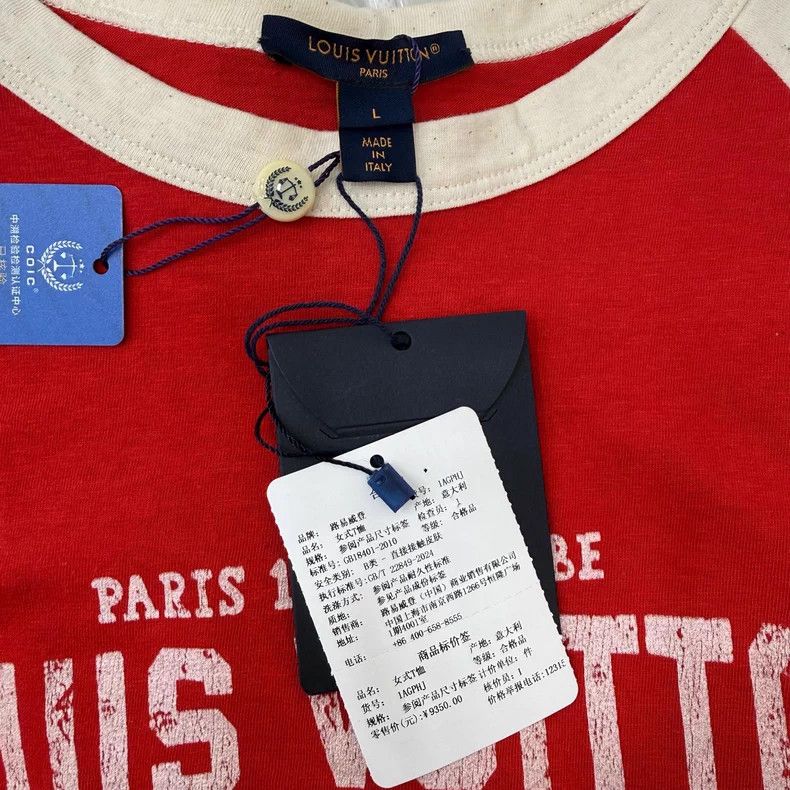 Louis Vuitton Louis Vuitton 25 Red 1854 Short Sleeve Size US L / EU 52-54 / 3 - 4 Thumbnail