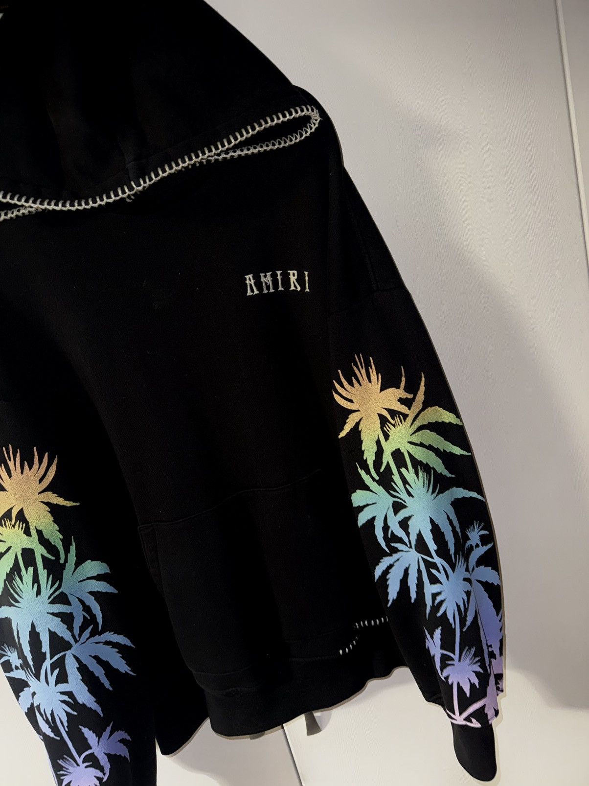 Amiri AMIRI “ETERNAL HAPPINESS” HOODIE Size US L / EU 52-54 / 3 - 3 Thumbnail