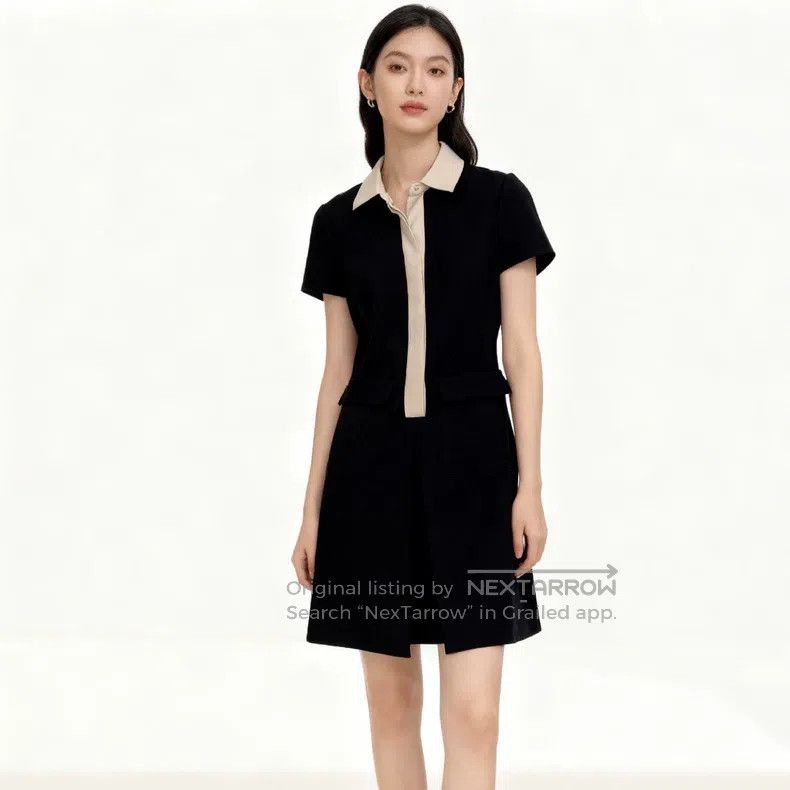 Valentino Valentino Black mulberry silk wool dress Size XXS / US 00 / IT 34 - 3 Thumbnail
