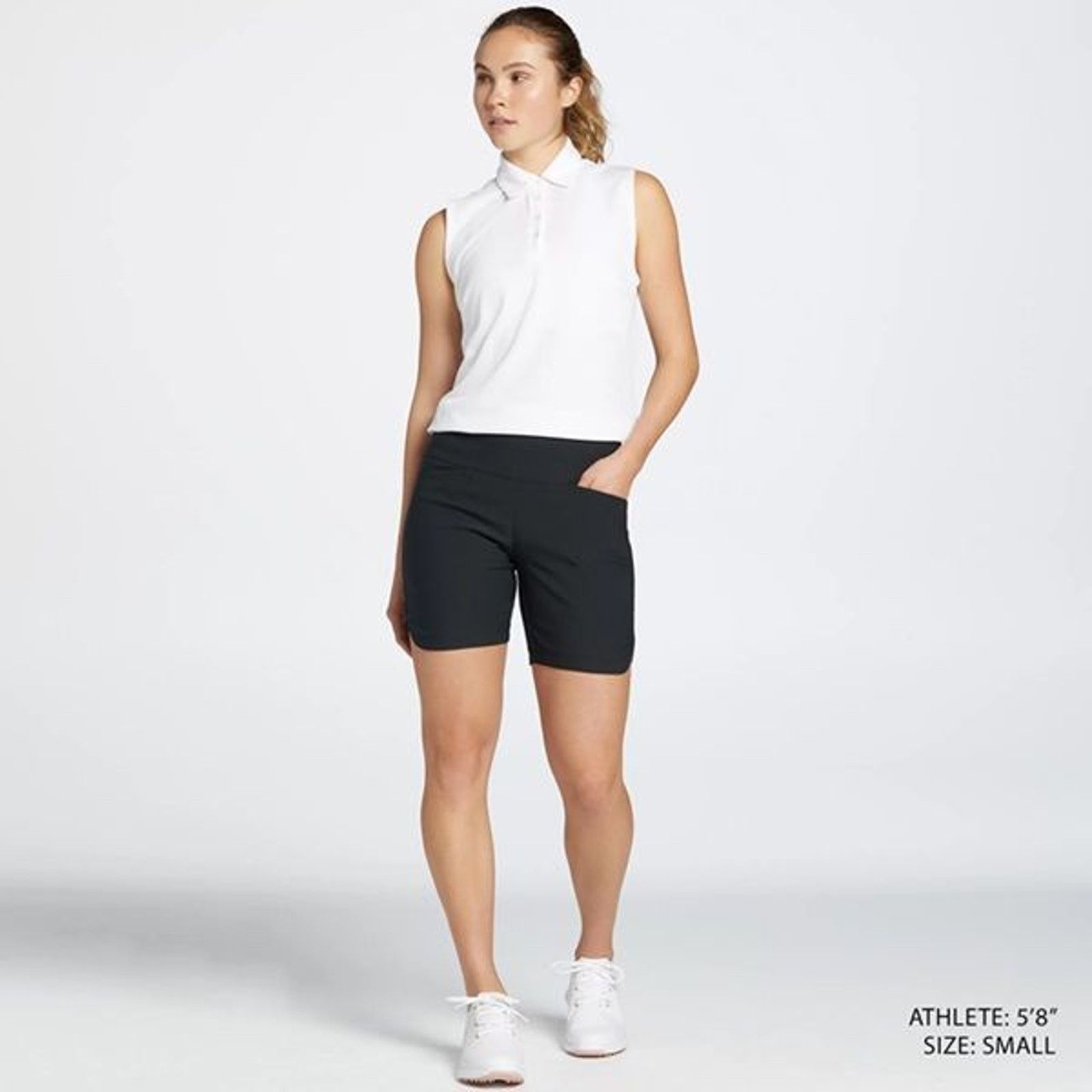 Other NWT Walter Hagen Womens Sculpt 7'' Golf Shorts Black Size S Size 27" / US 4 / IT 40 - 1 Thumbnail