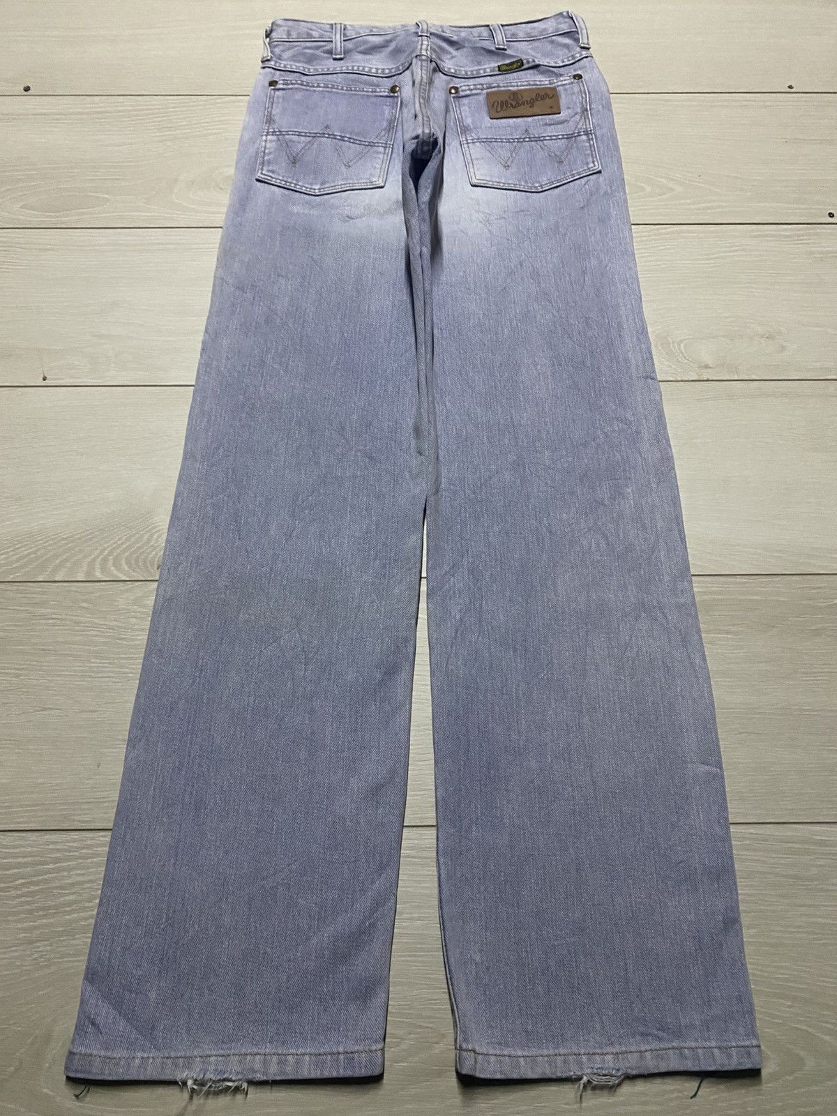 Gant × Wrangler True Vintage Wrangler Japan Light Wash Loose Jeans Size US 28 / EU 44 - 2 Thumbnail