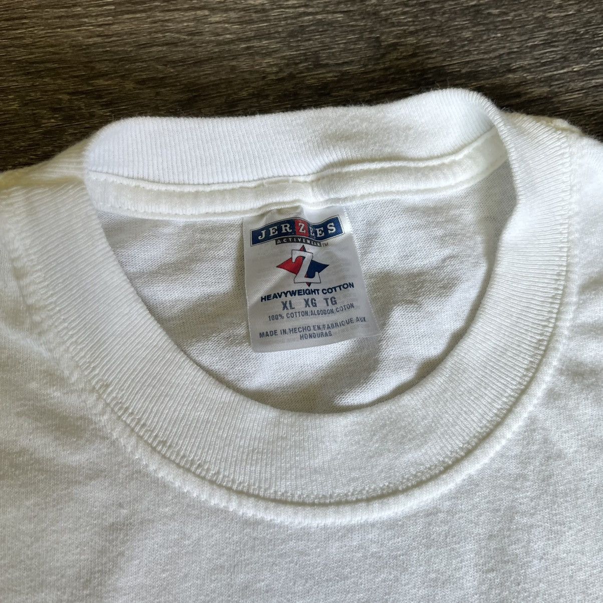 I Love NY × Vintage Vintage 1990s I Love <3 NY Landmarks Graphic Logo Tee Shirt Size US XL / EU 56 / 4 - 4 Thumbnail